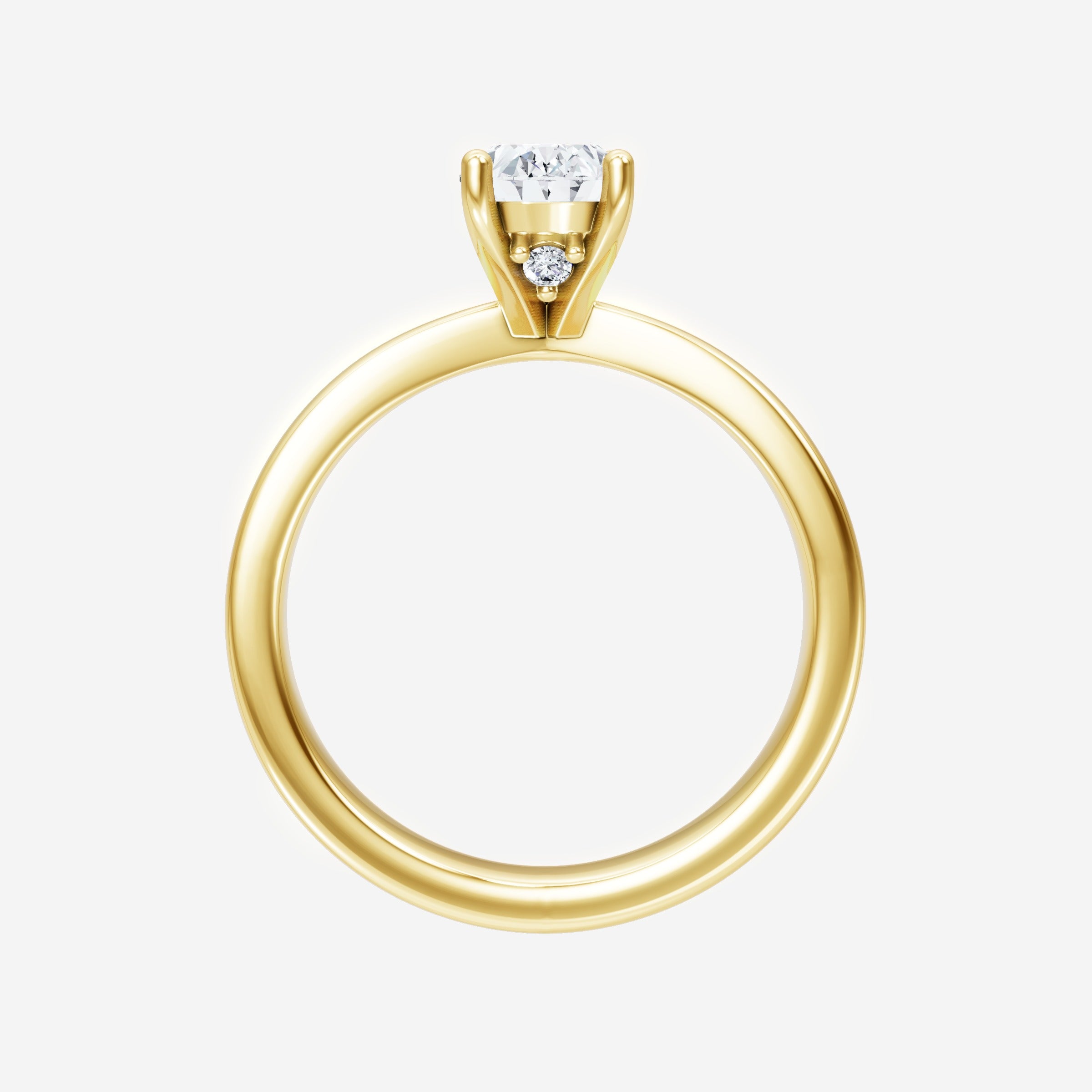 Oval Shining Destiny Ring