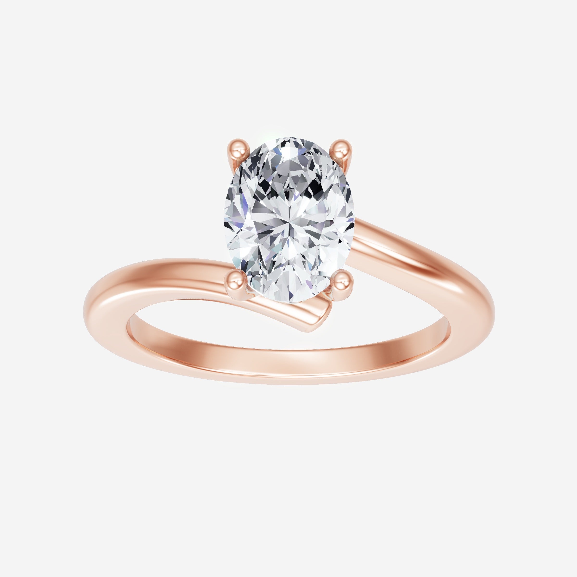Oval Shining Destiny Ring