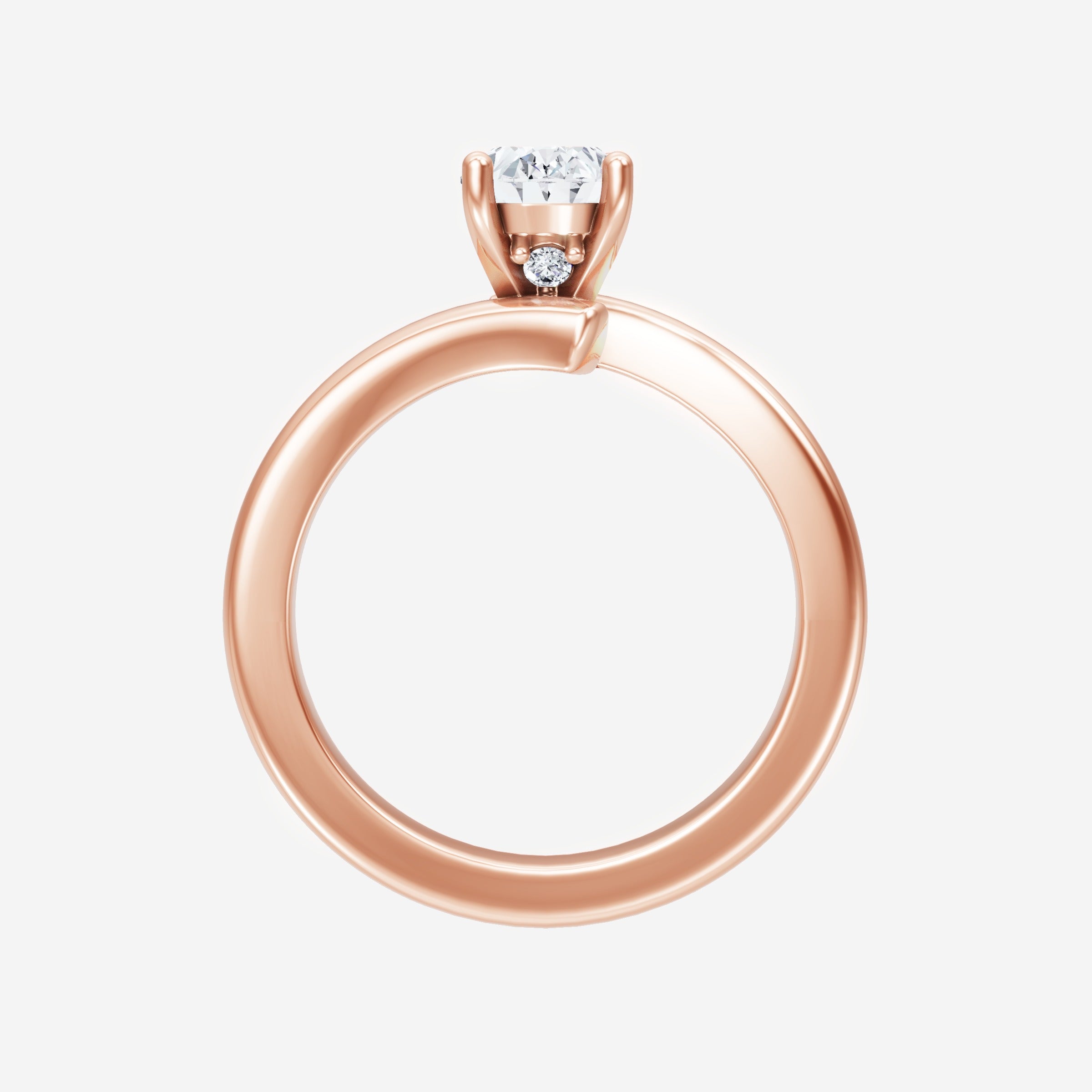 Oval Shining Destiny Ring