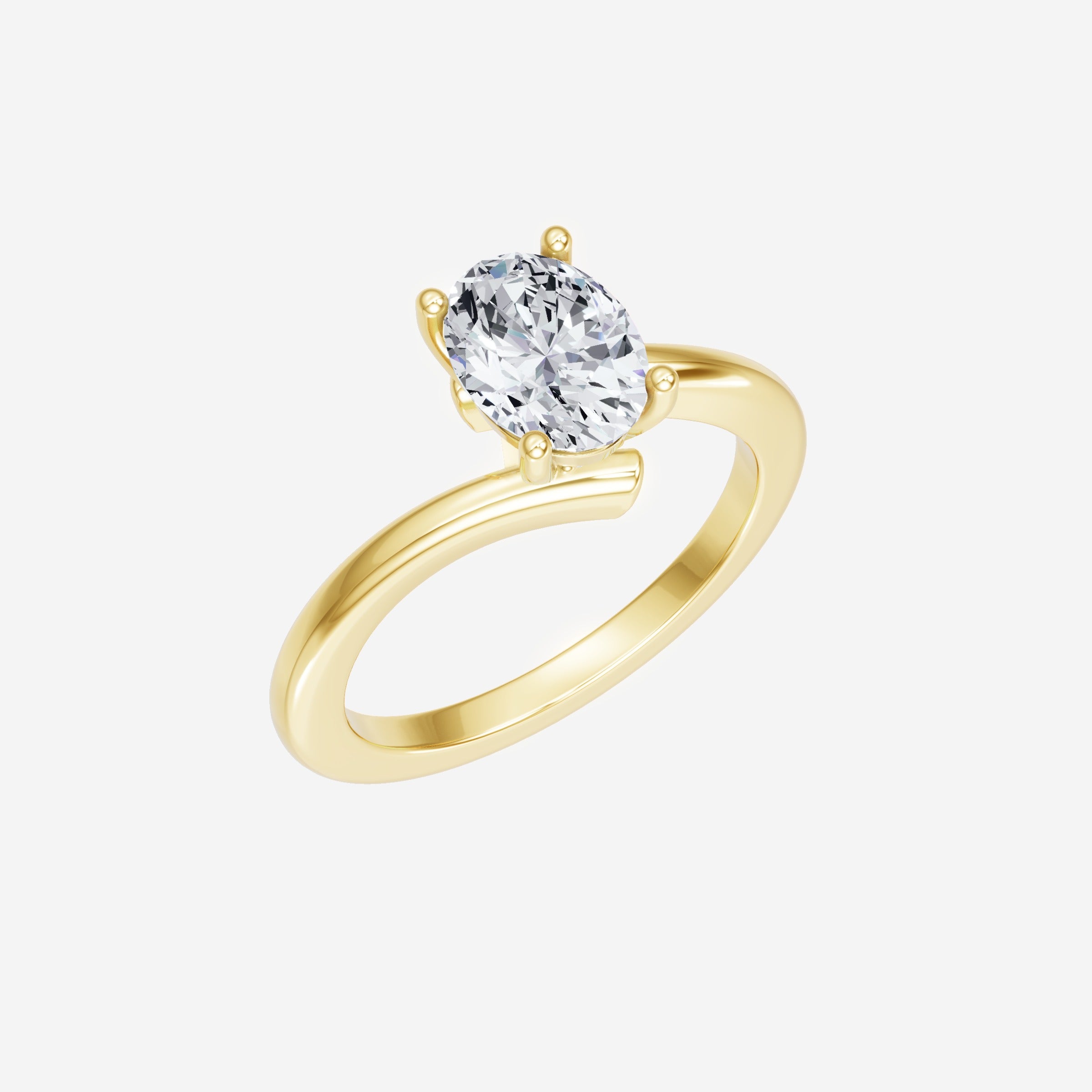 Oval Shining Destiny Ring