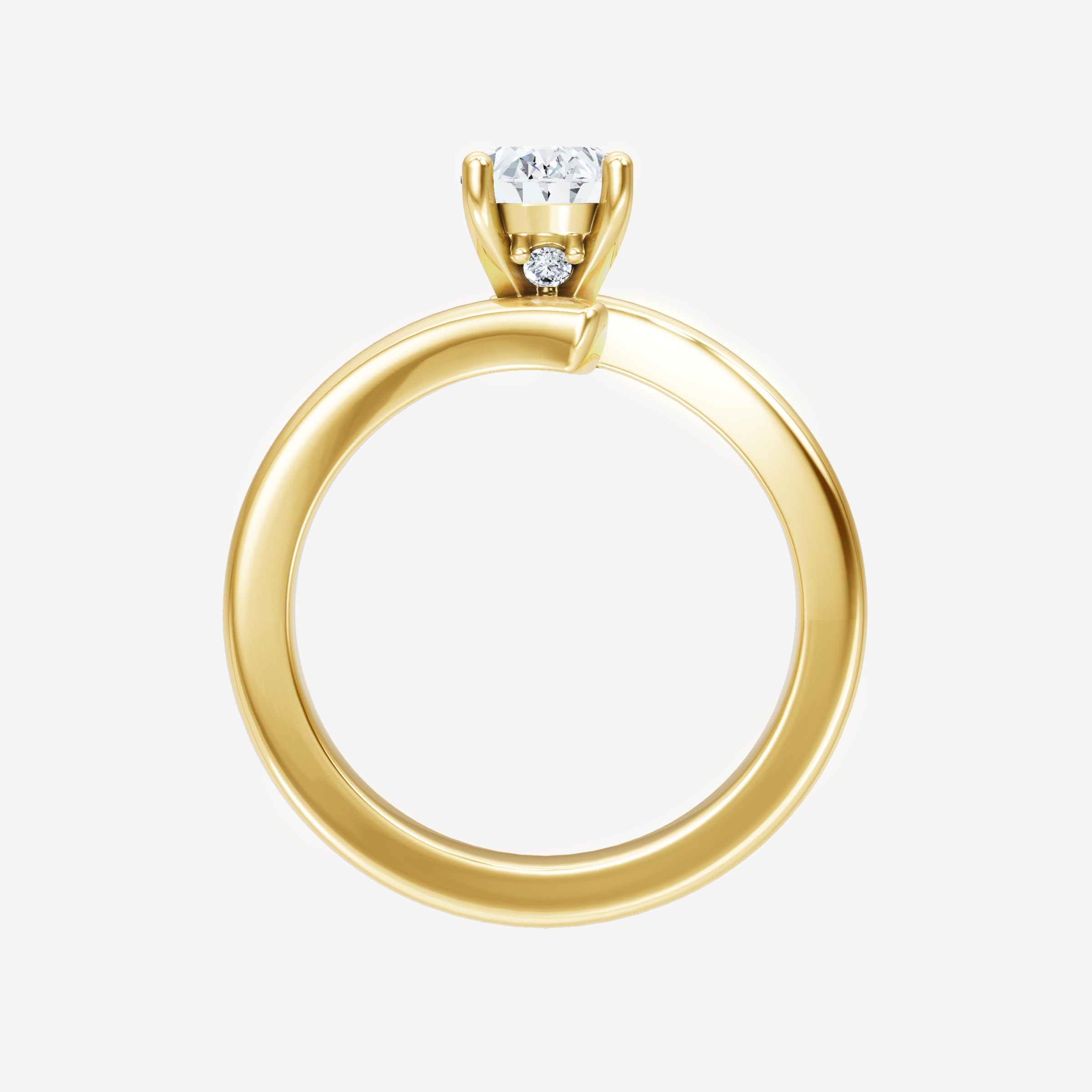 Oval Shining Destiny Ring