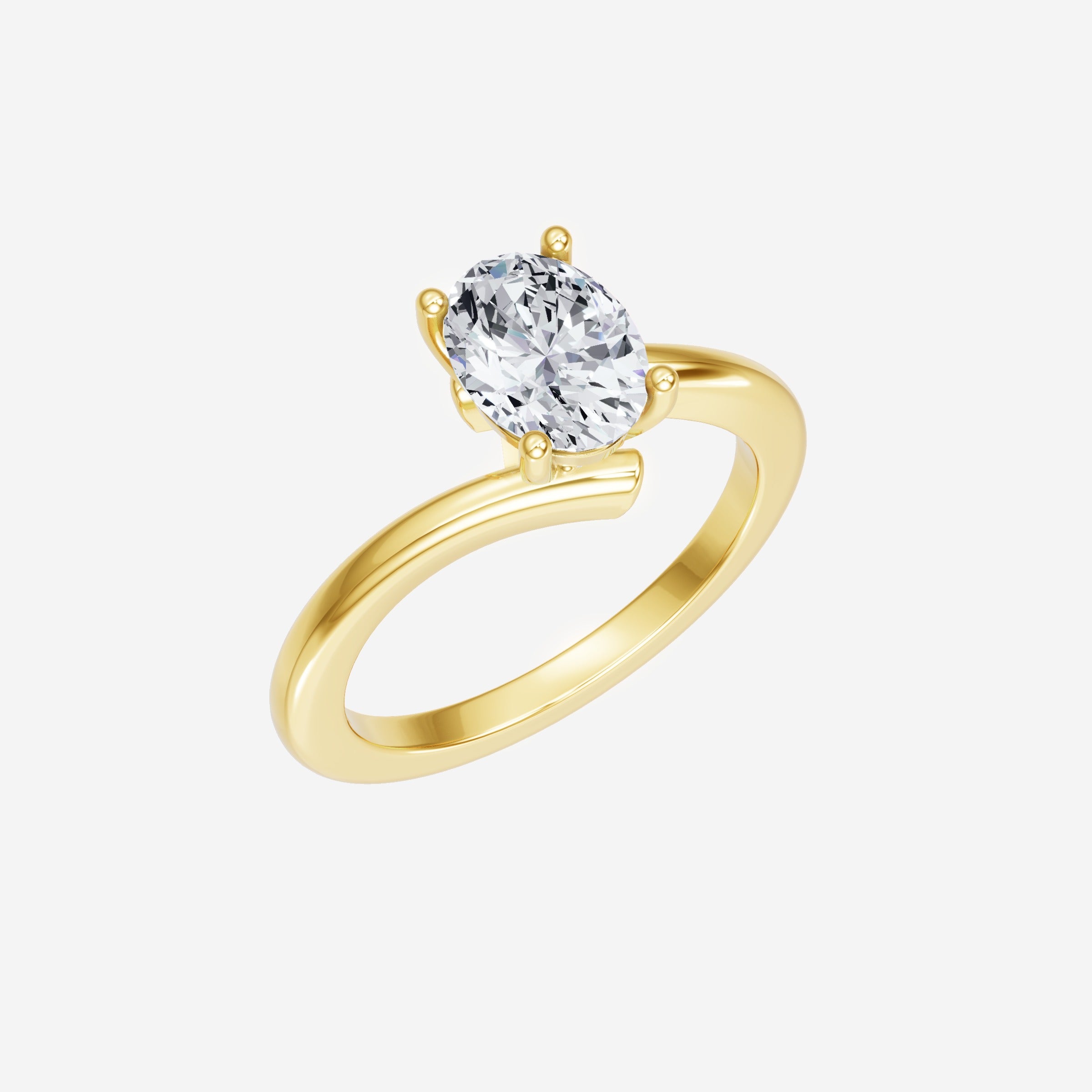 Oval Shining Destiny Ring