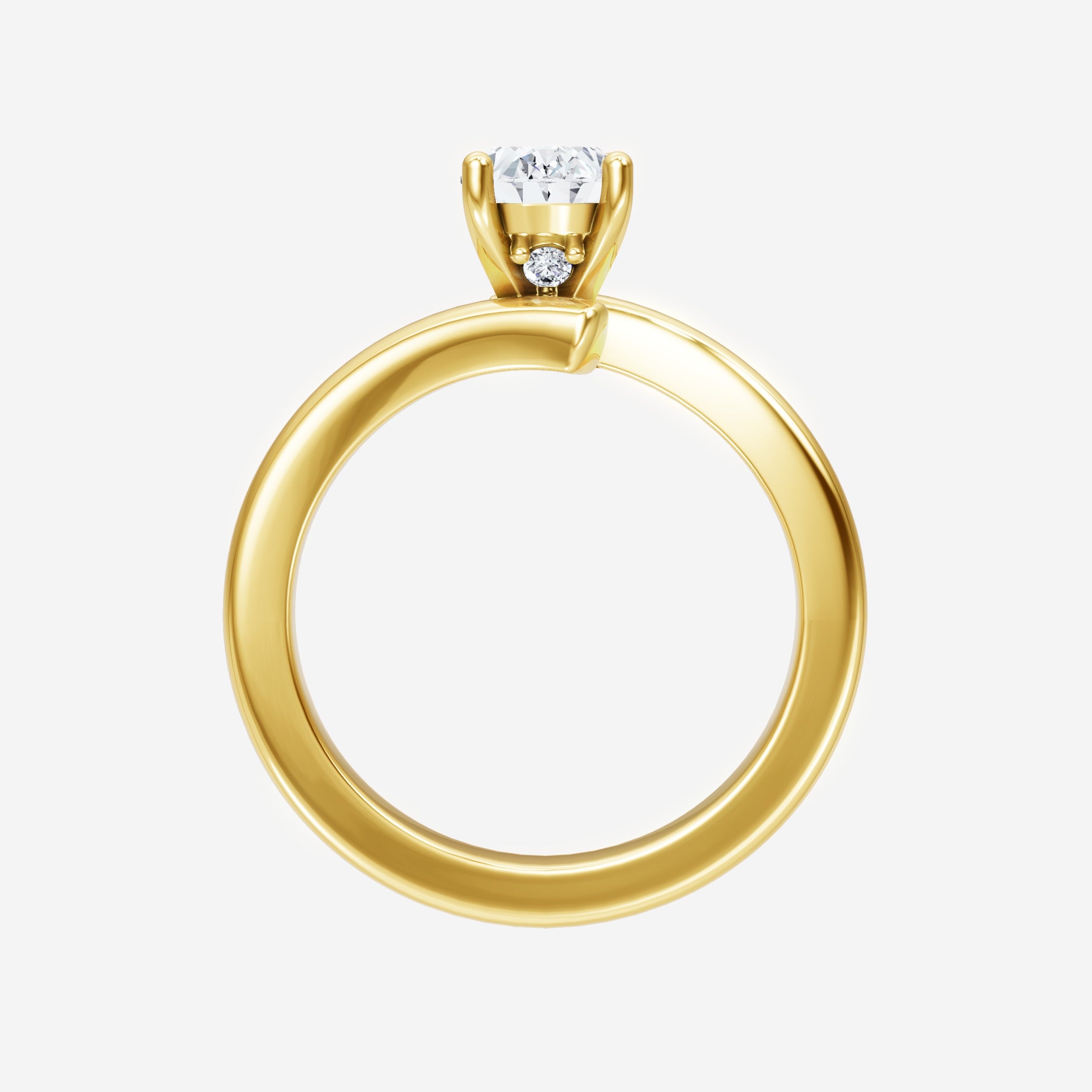 Oval Shining Destiny Ring