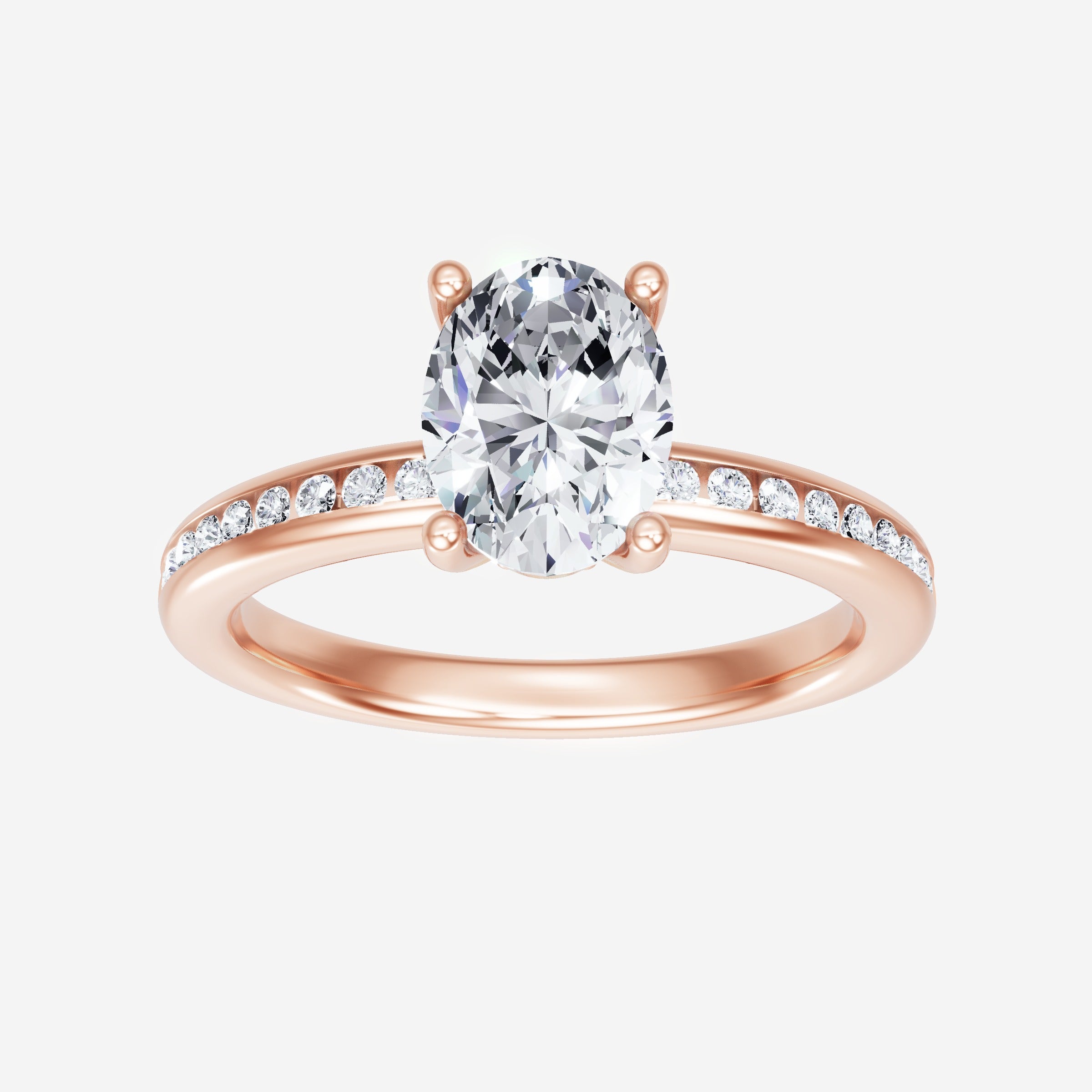 Oval Shining Destiny Ring