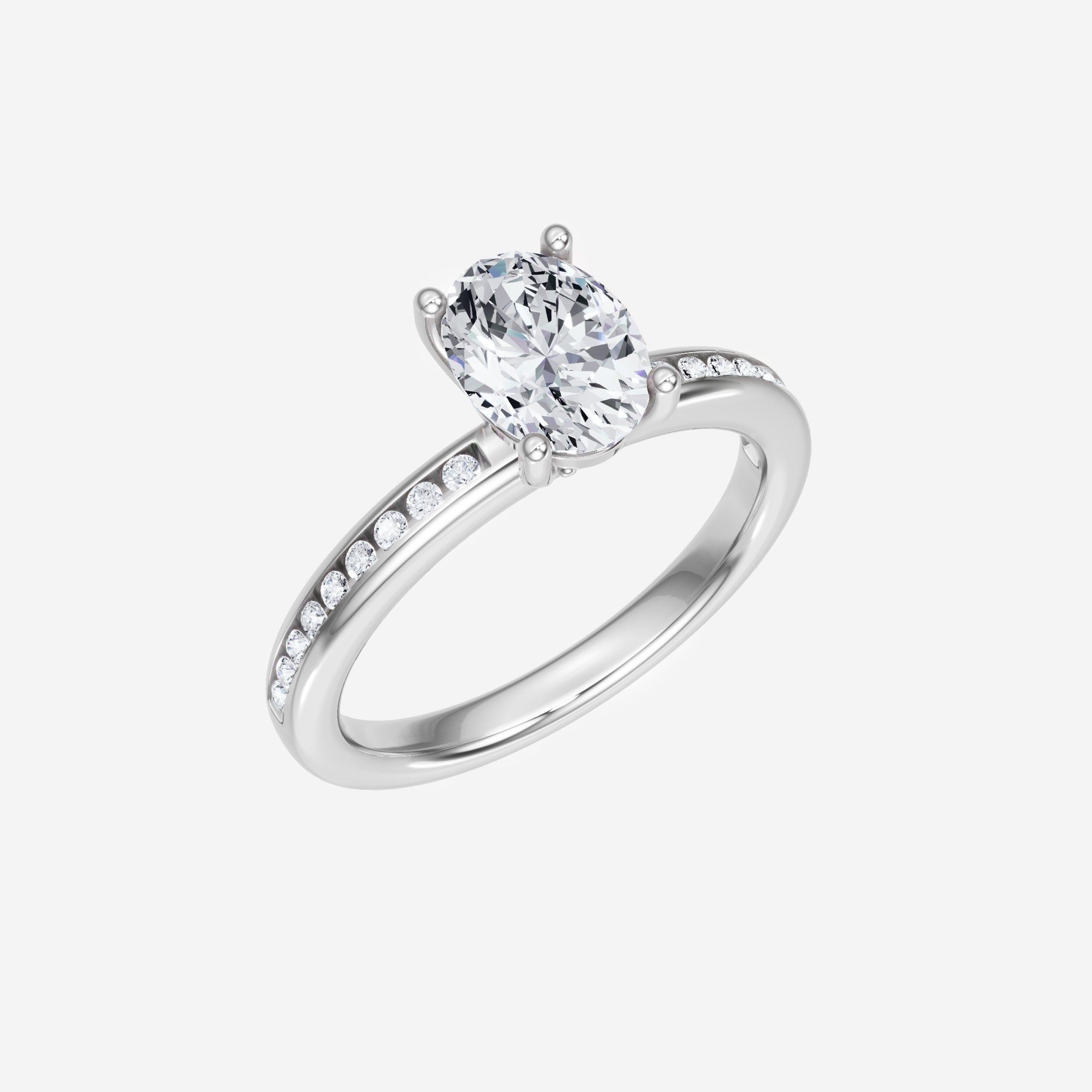 Oval Shining Destiny Ring