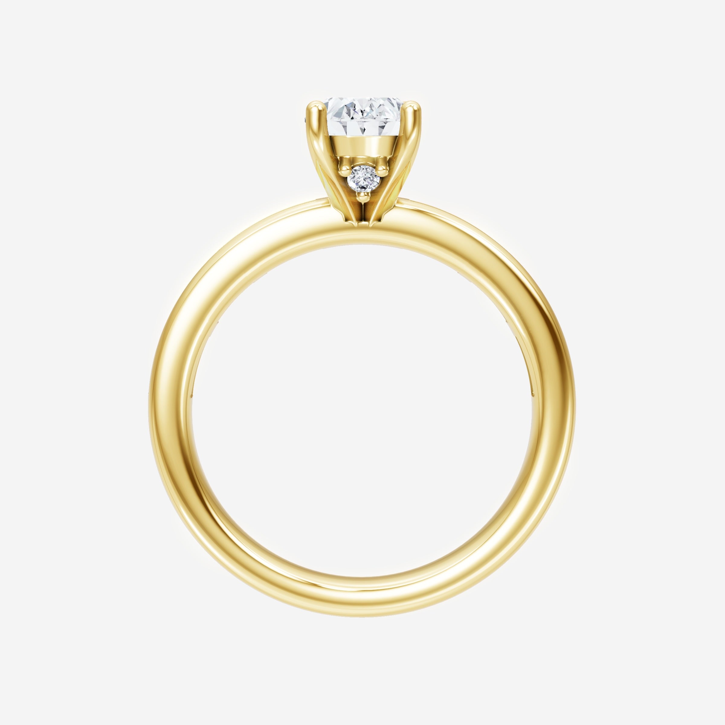 Oval Shining Destiny Ring