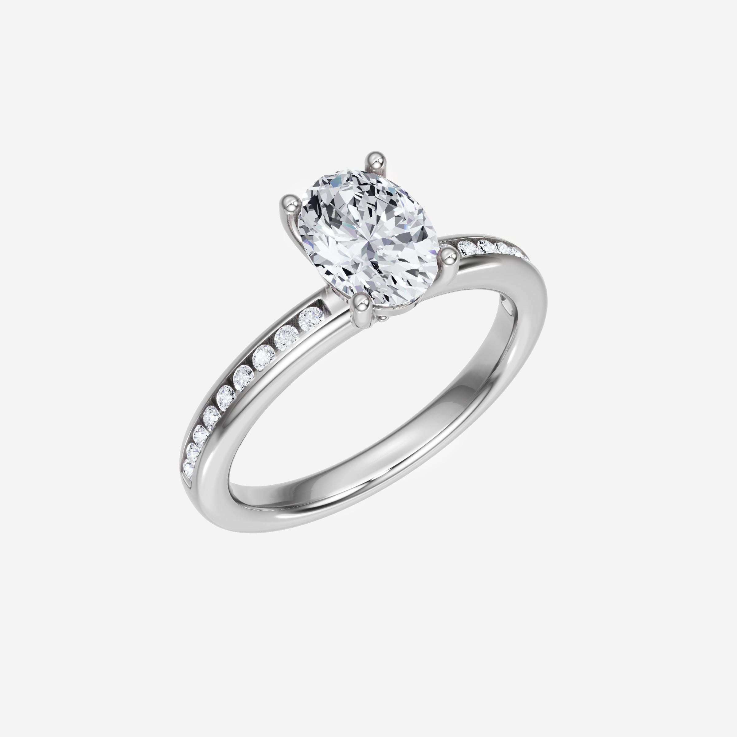 Oval Shining Destiny Ring
