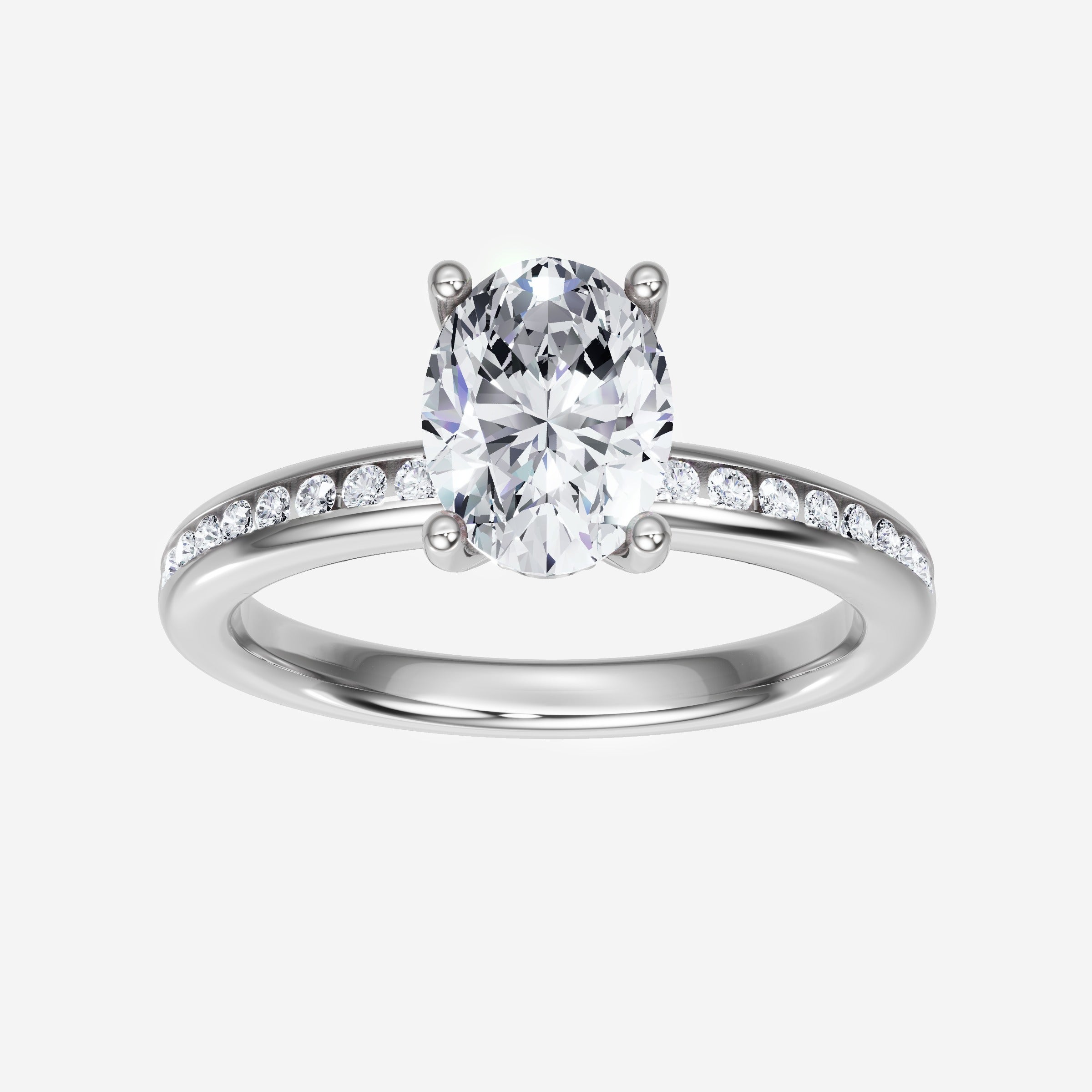 Oval Shining Destiny Ring