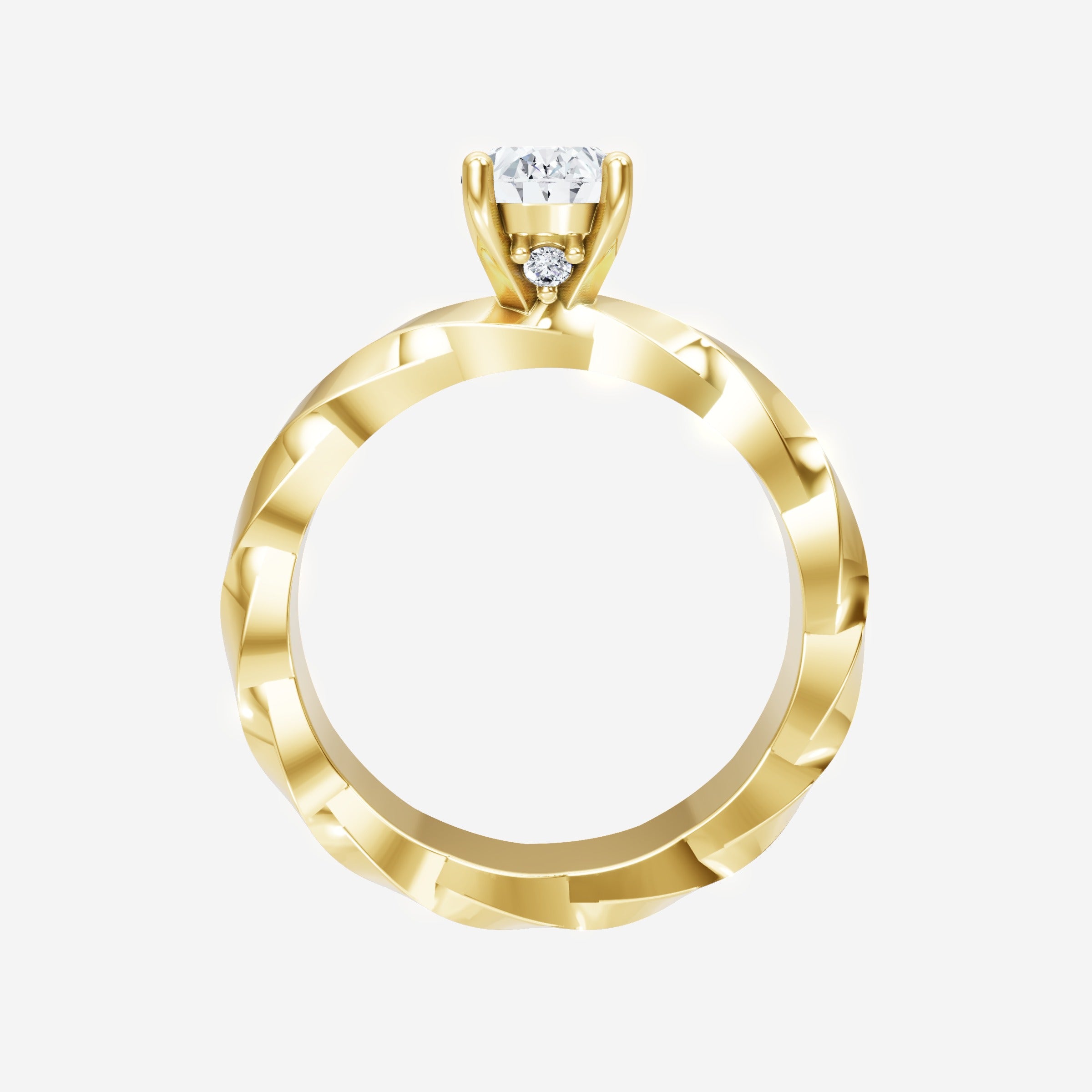 Oval Shining Destiny Ring