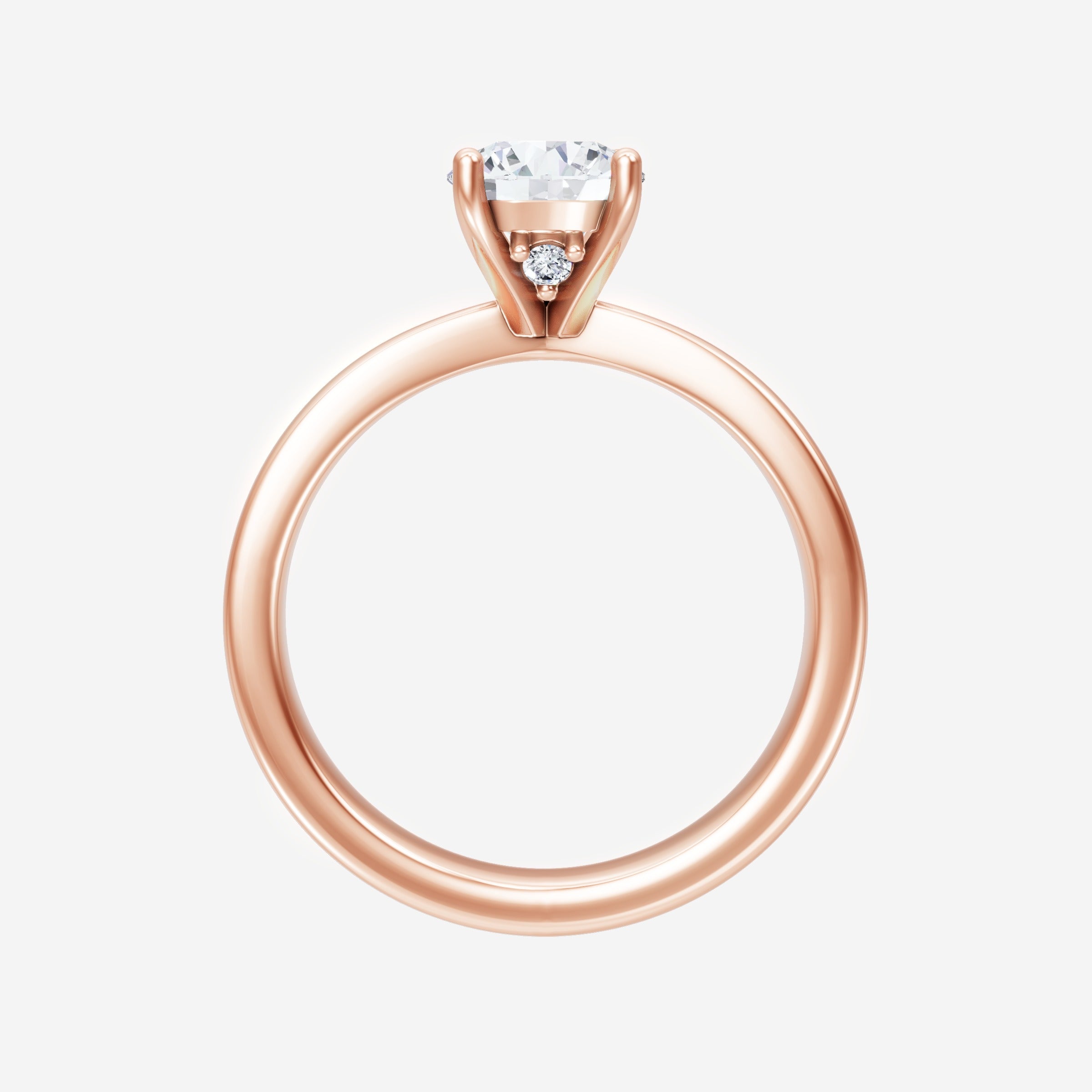 Round Shining Destiny Ring