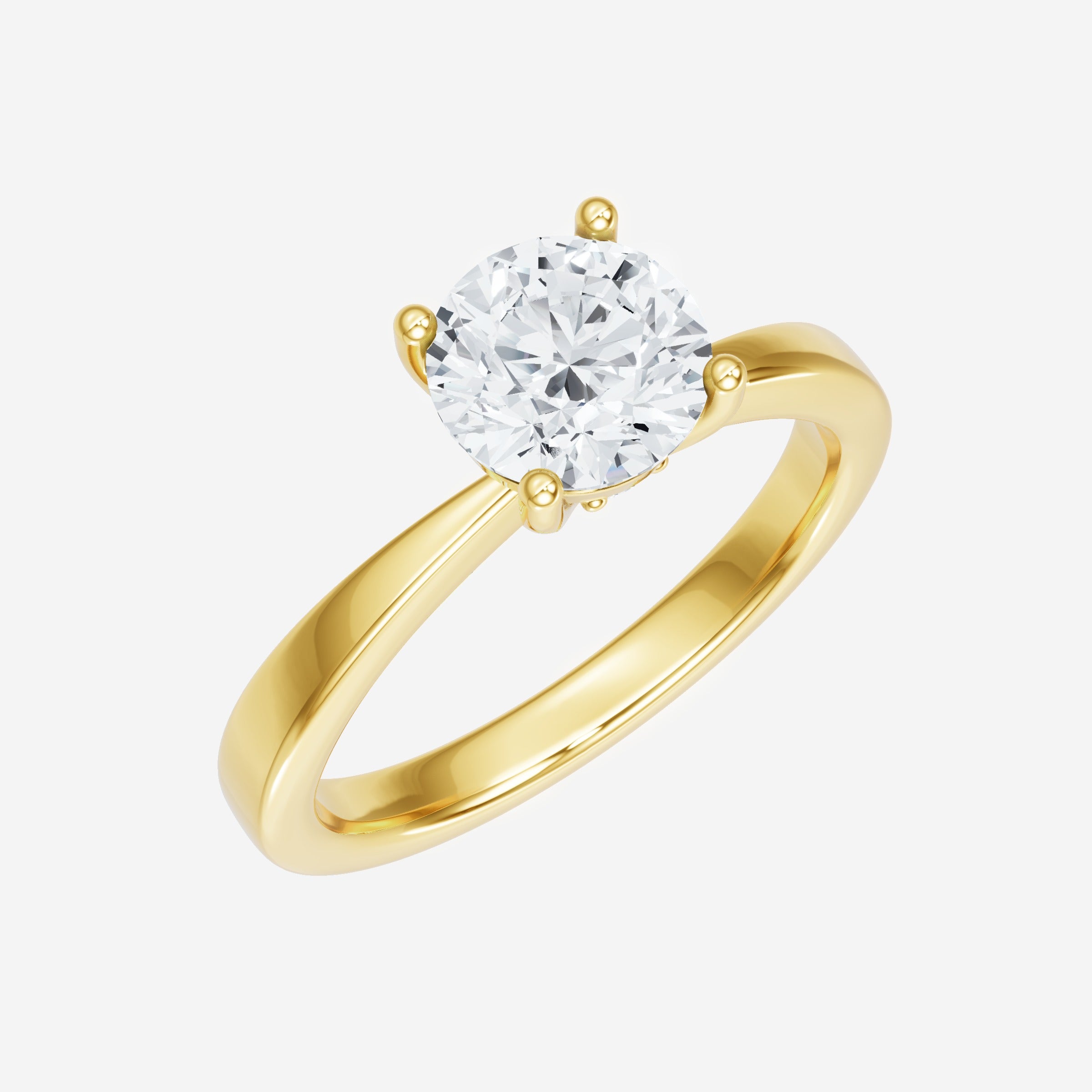 Round Shining Destiny Ring