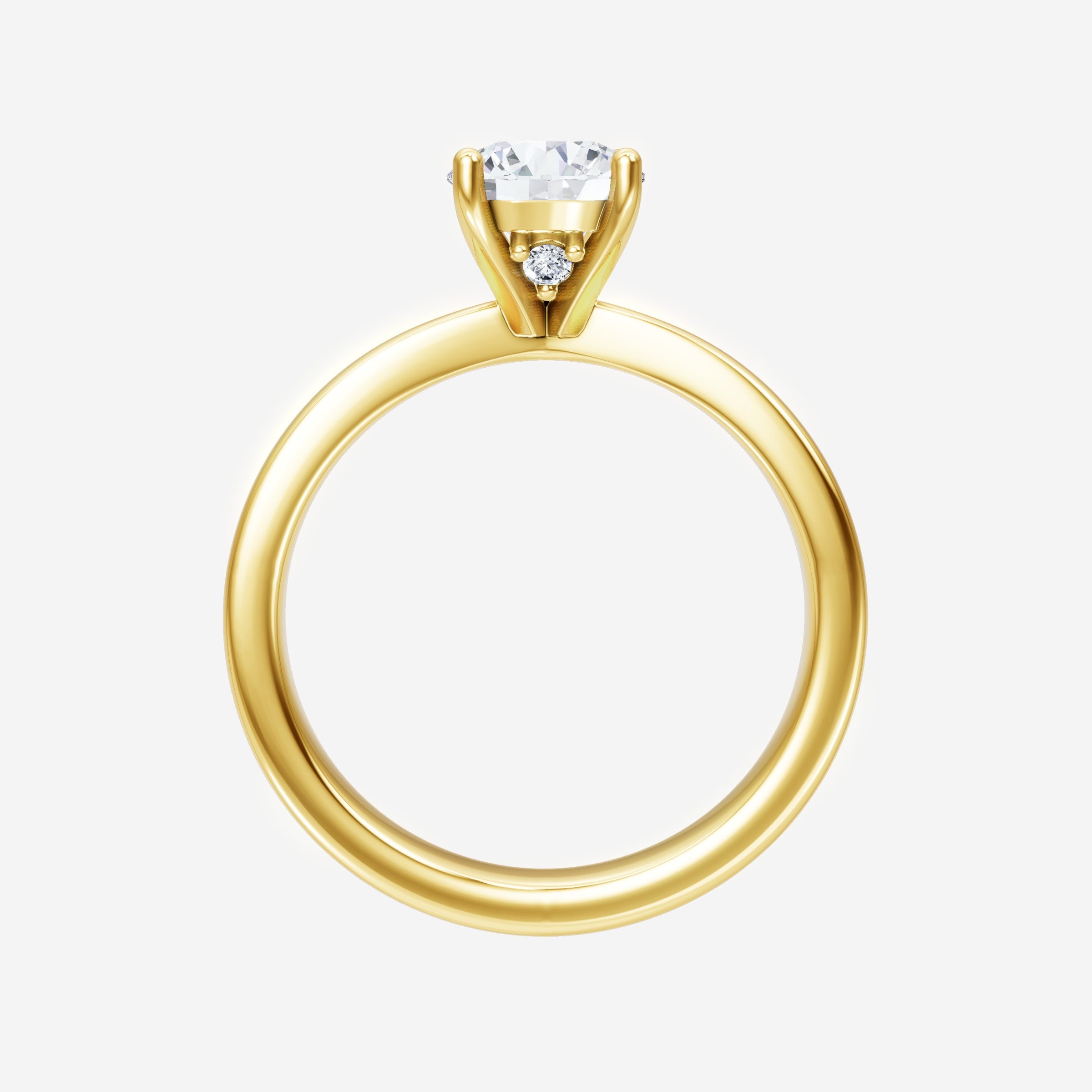 Round Shining Destiny Ring