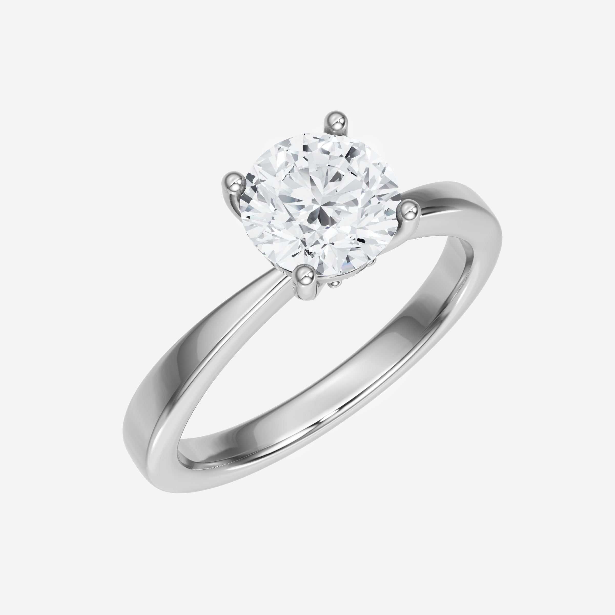 Round Shining Destiny Ring