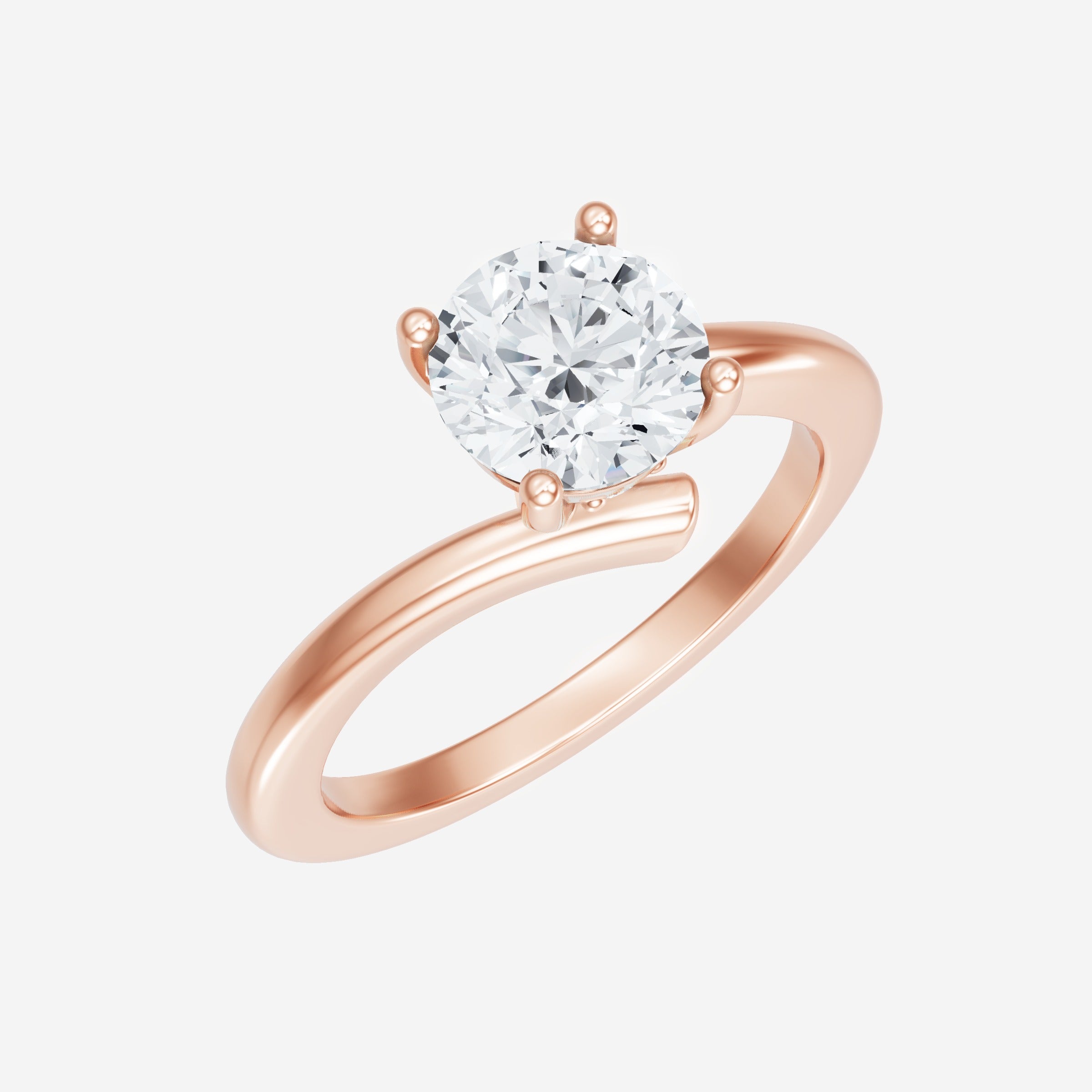 Round Shining Destiny Ring