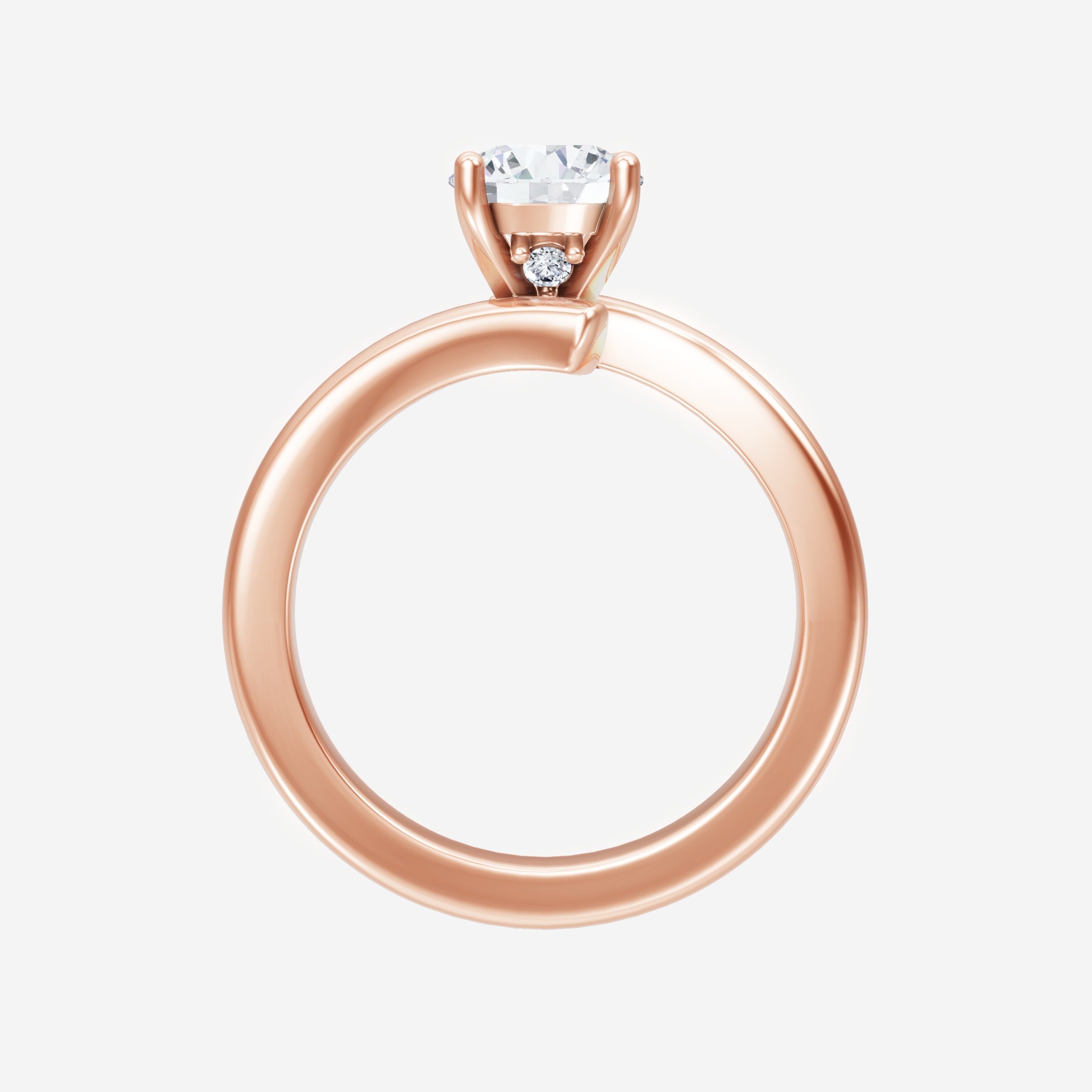 Round Shining Destiny Ring