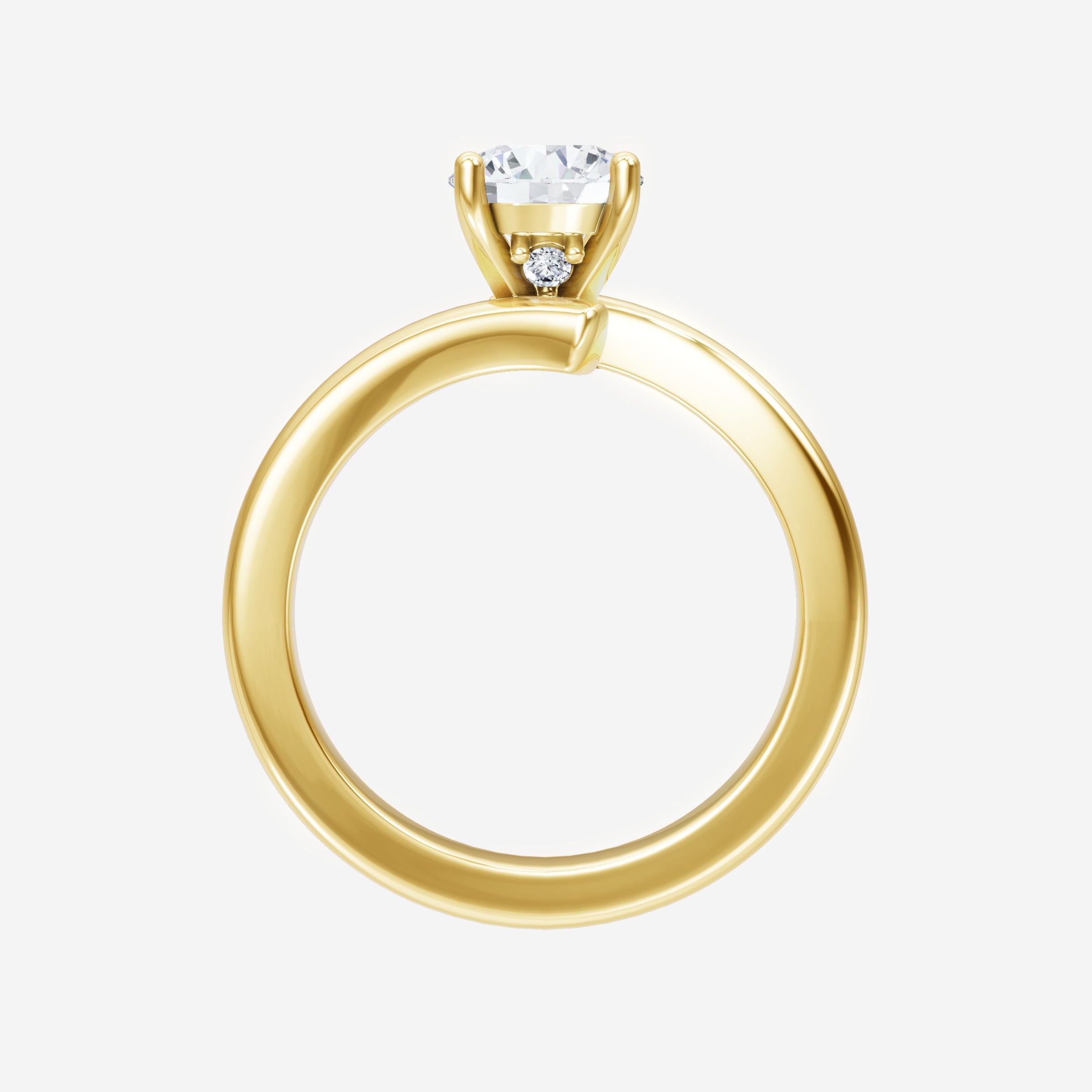Round Shining Destiny Ring