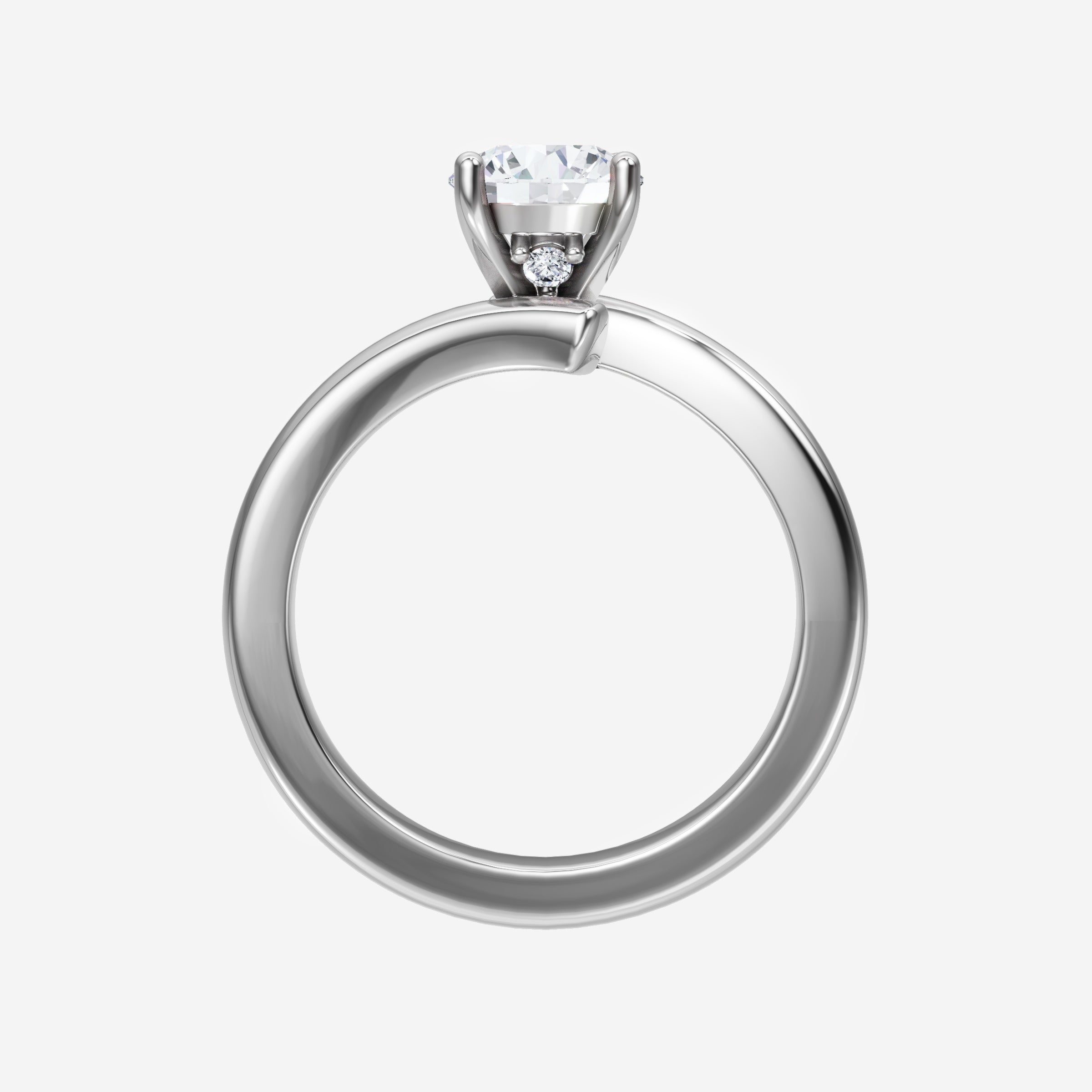 Round Shining Destiny Ring