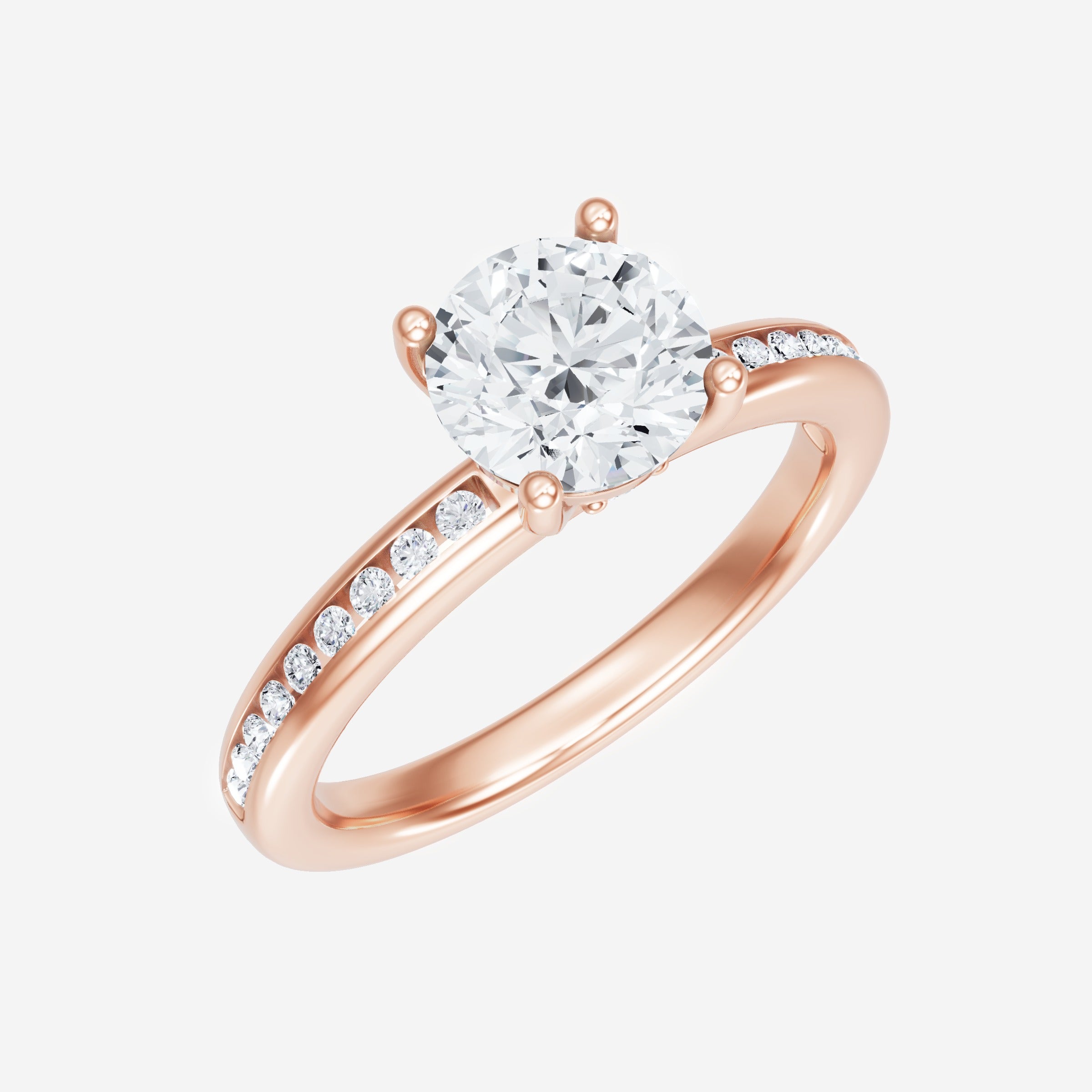 Round Shining Destiny Ring