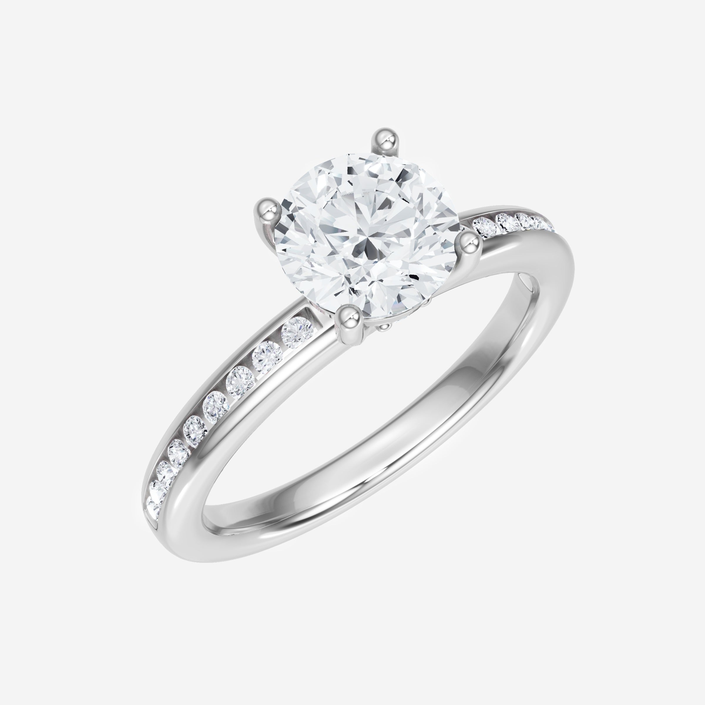 Round Shining Destiny Ring