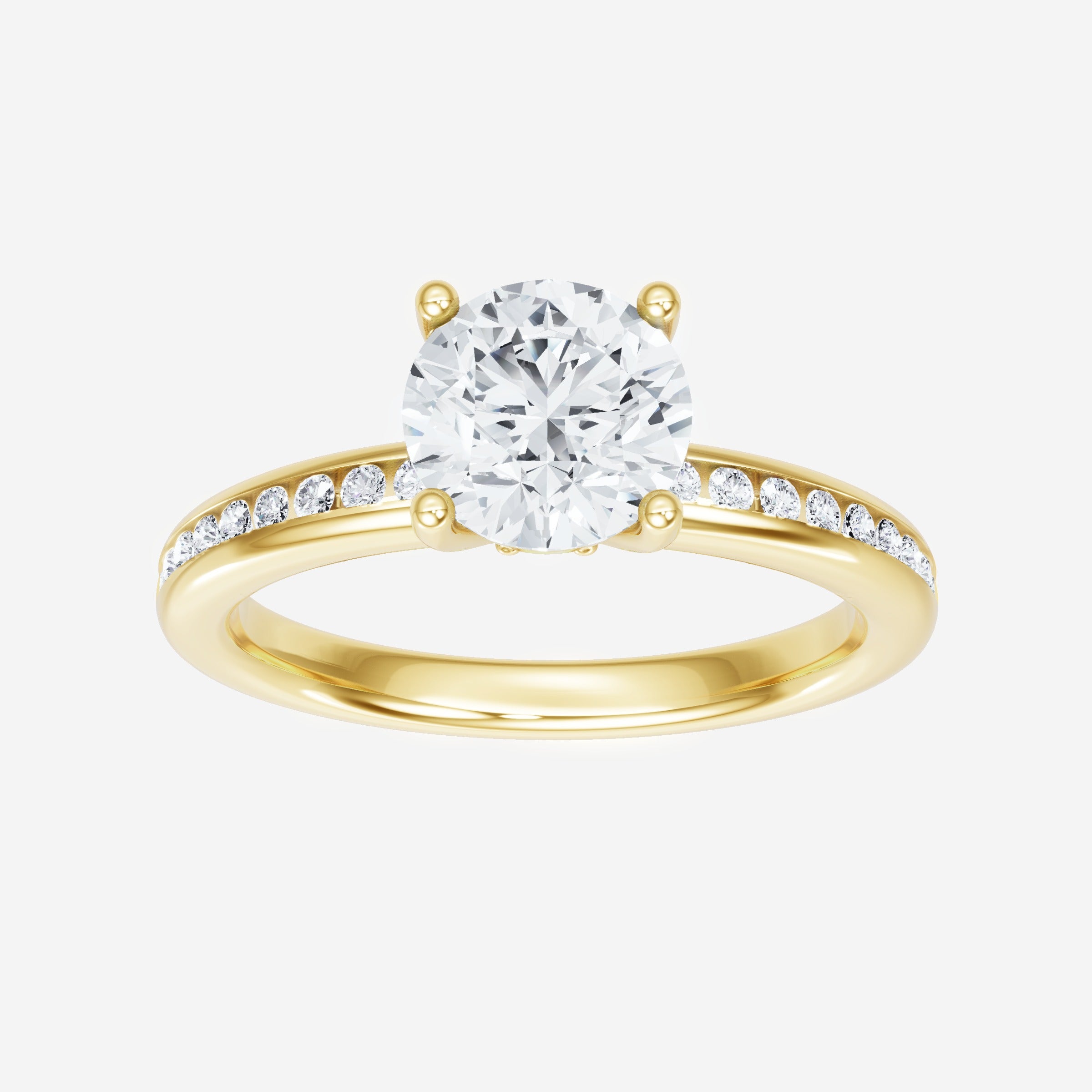 Round Shining Destiny Ring