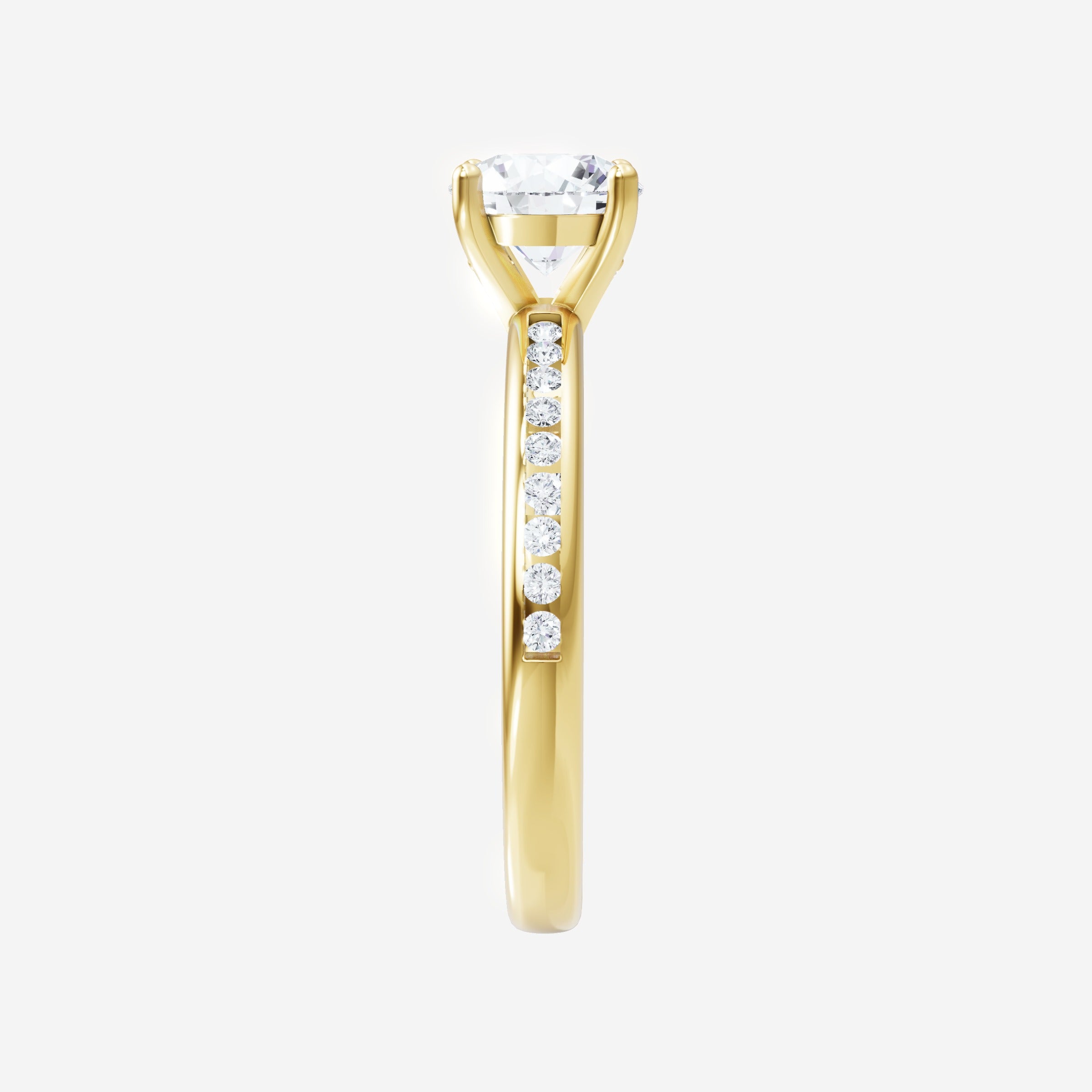 Round Shining Destiny Ring