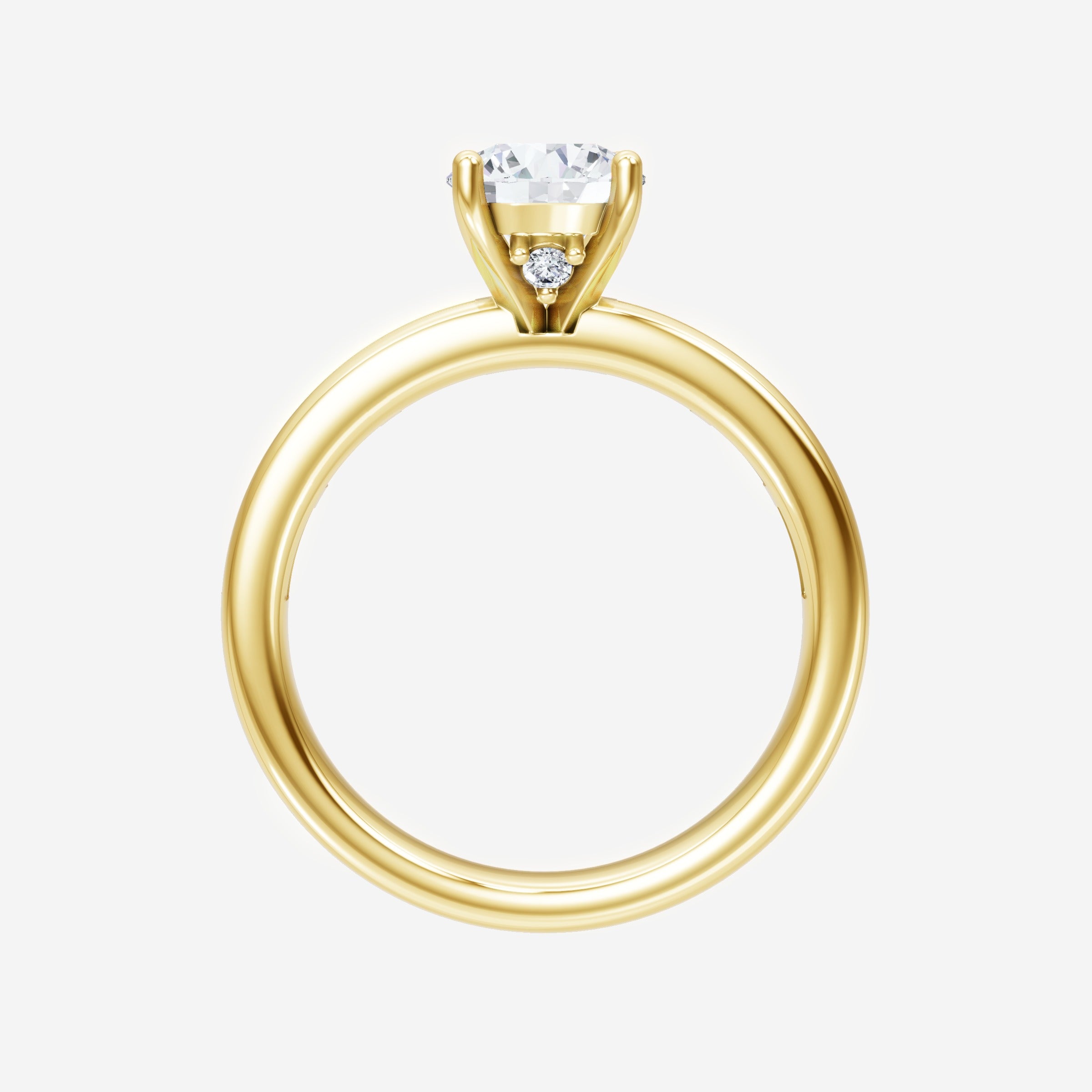 Round Shining Destiny Ring