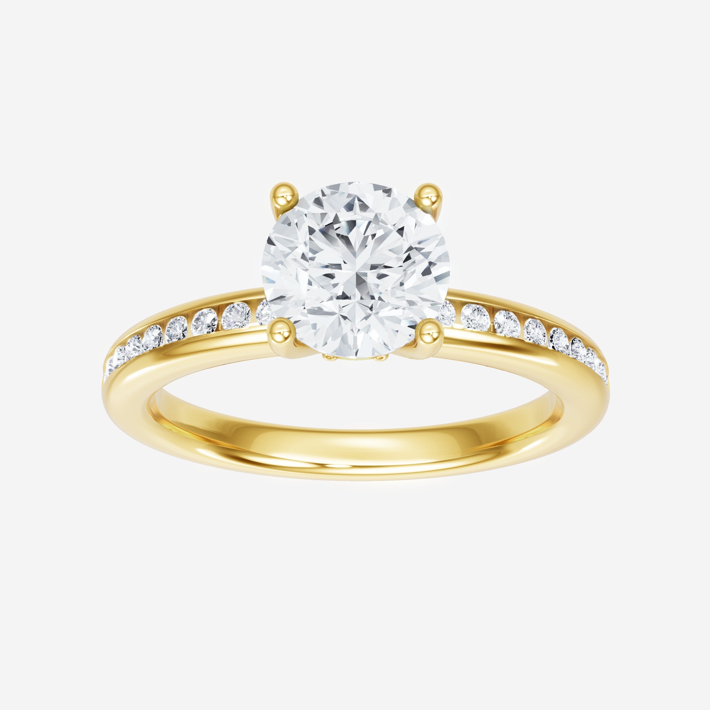 Round Shining Destiny Ring