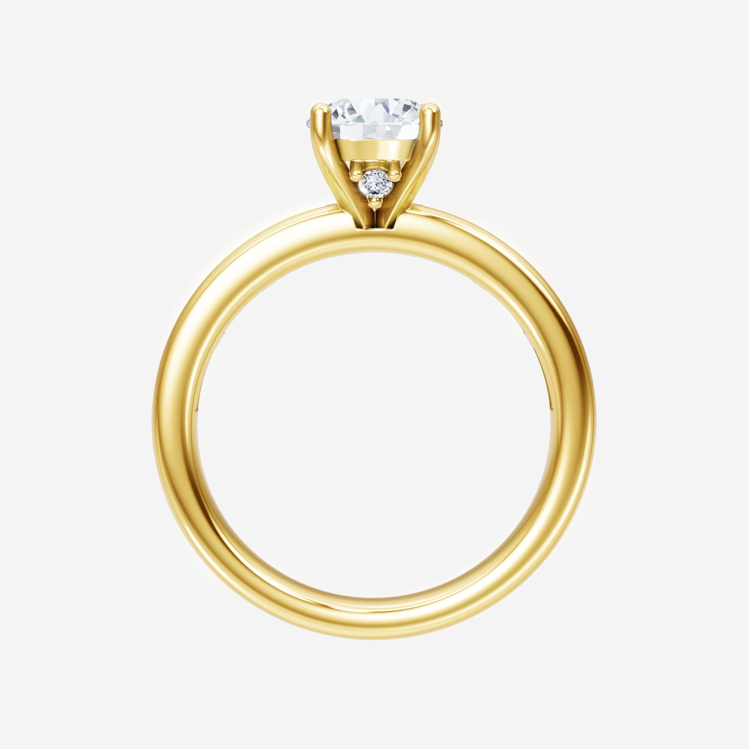 Round Shining Destiny Ring
