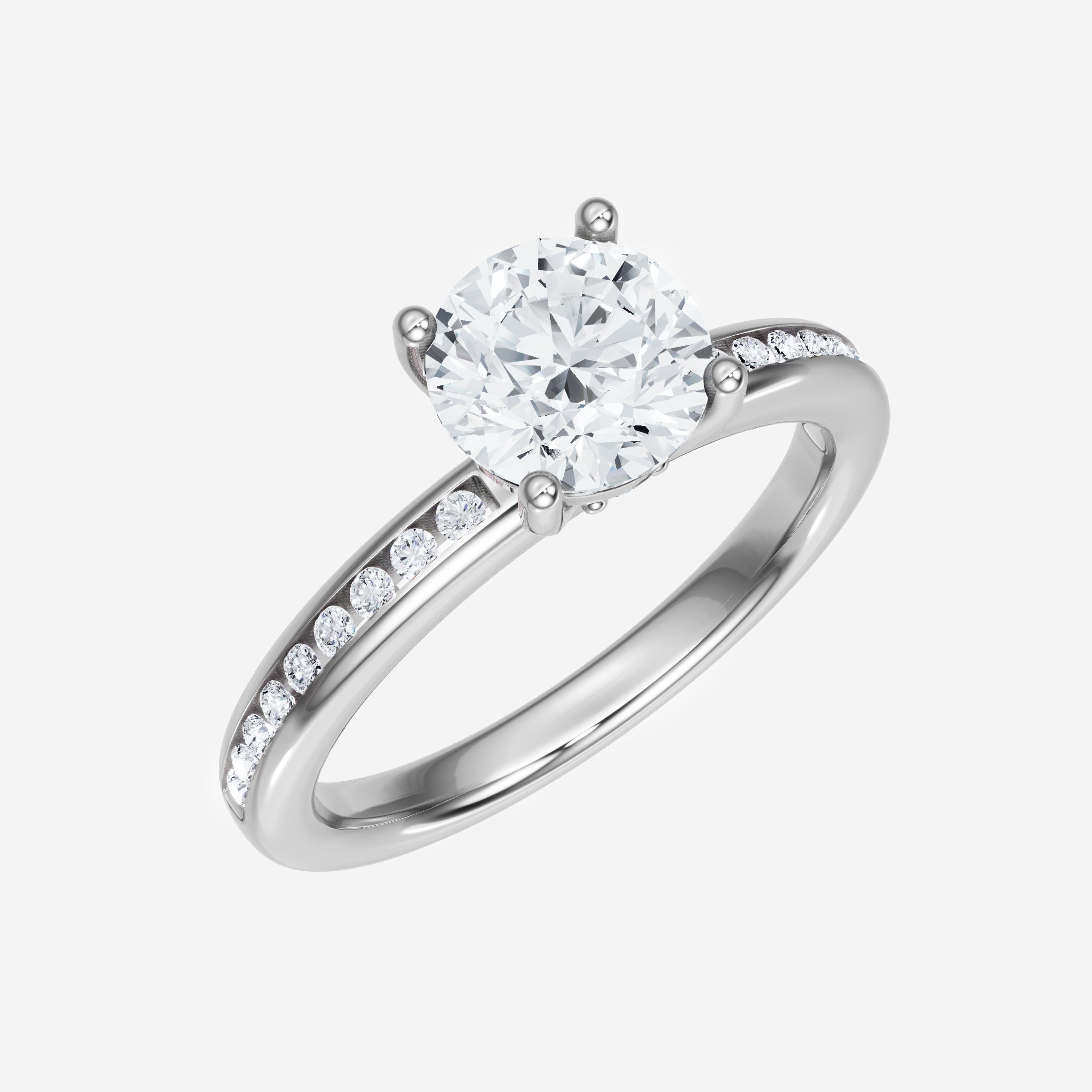 Round Shining Destiny Ring