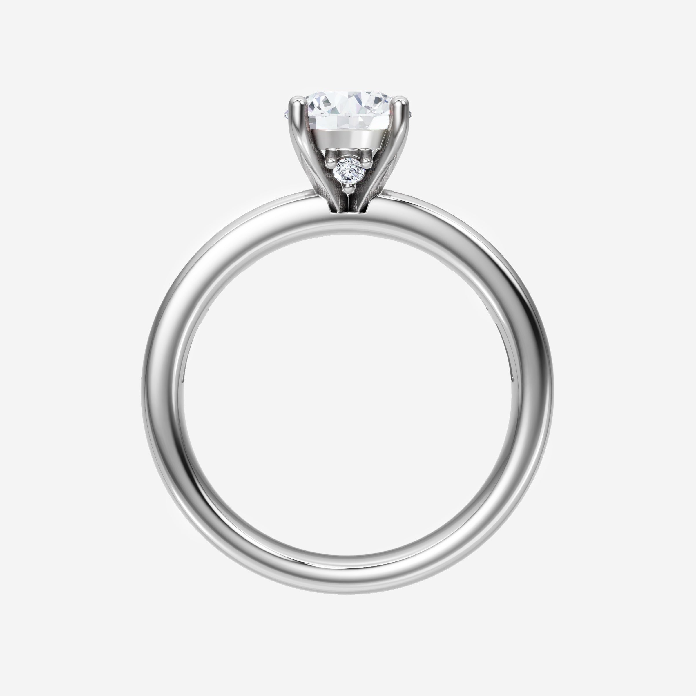 Round Shining Destiny Ring