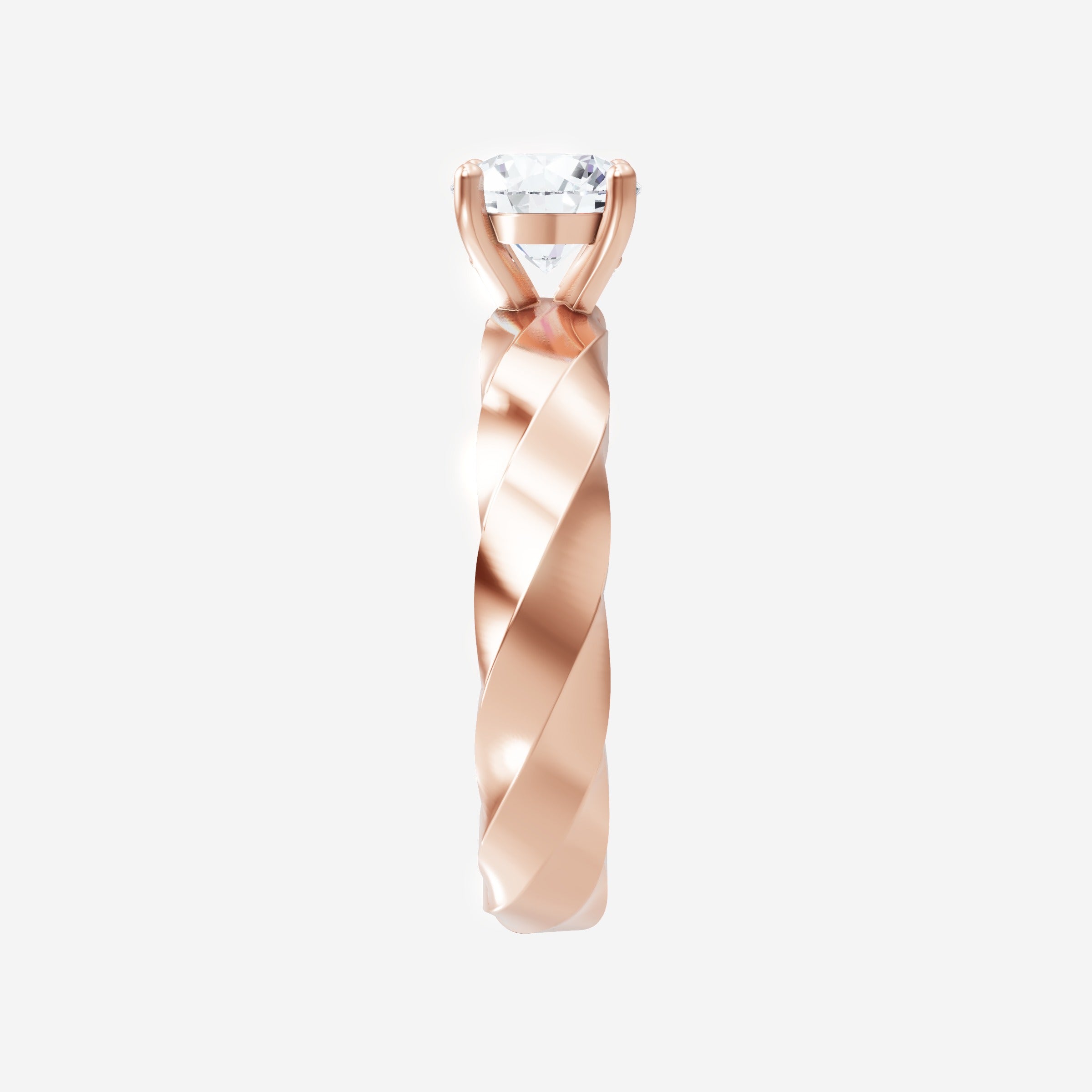 Round Shining Destiny Ring