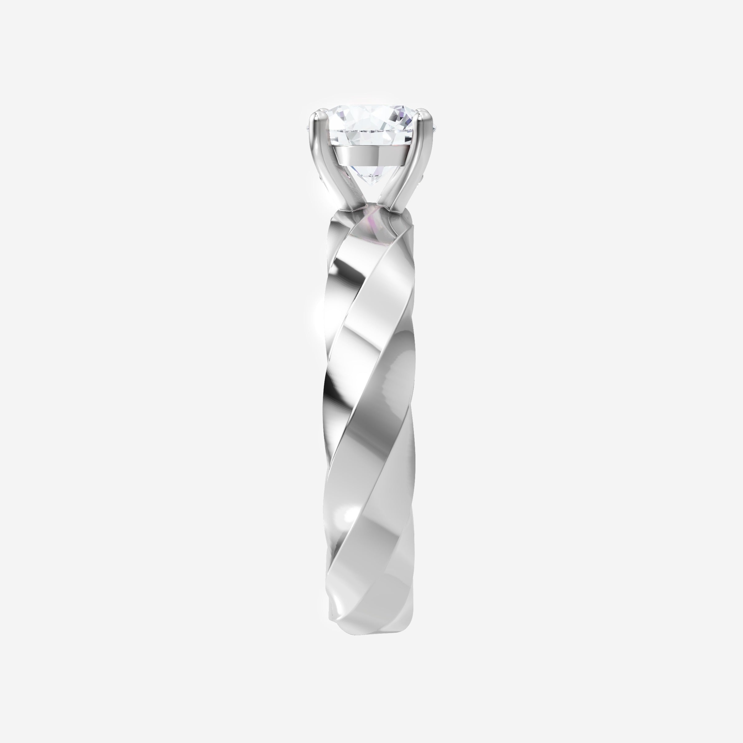 Round Shining Destiny Ring