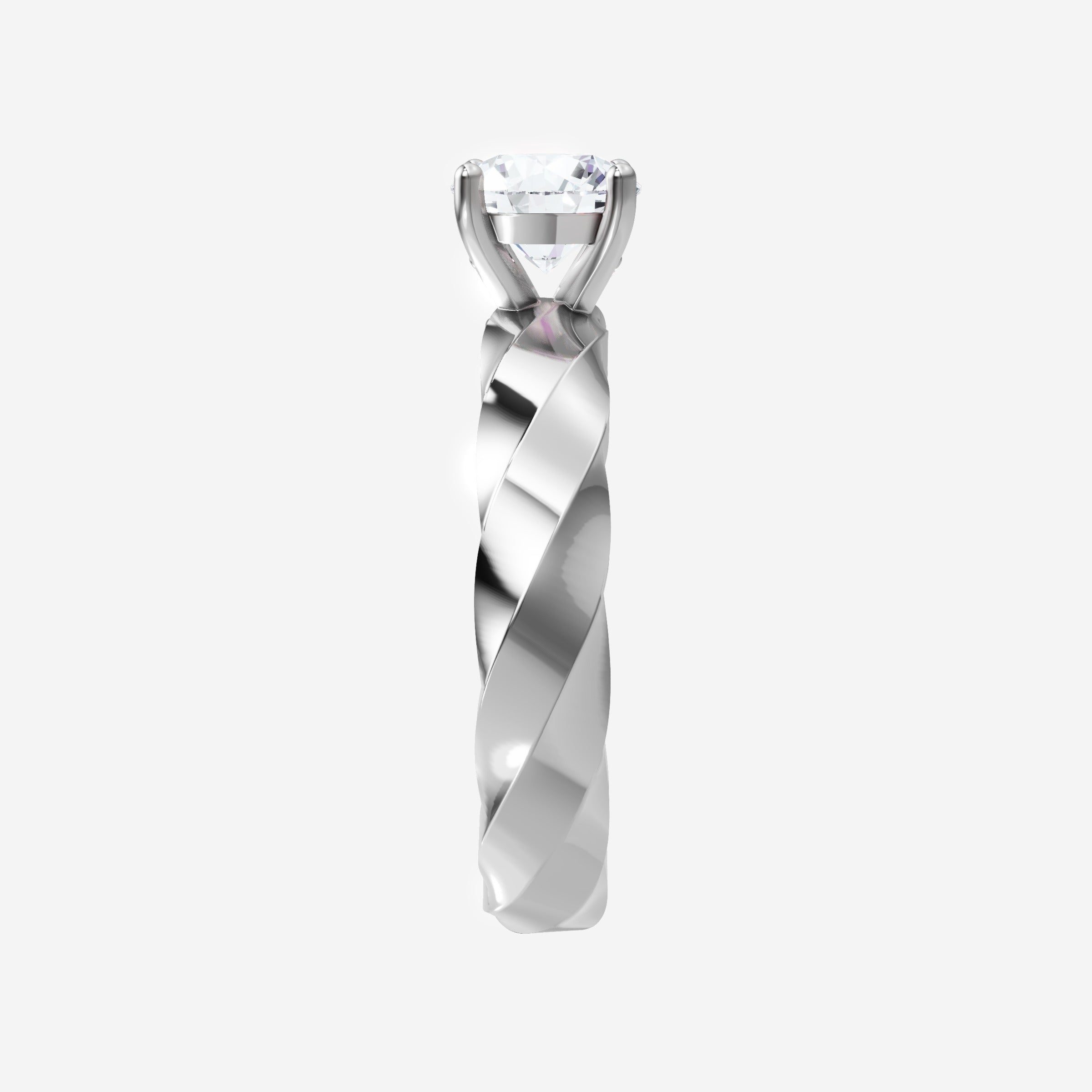 Round Shining Destiny Ring