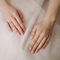 Stunning Pear Lab Grown Diamond Ring