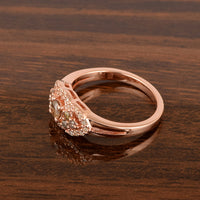 0.50ct  Natural Champagne Diamond Ring