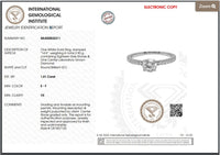 IGI 1.35ct Lab Grown Diamond Ring