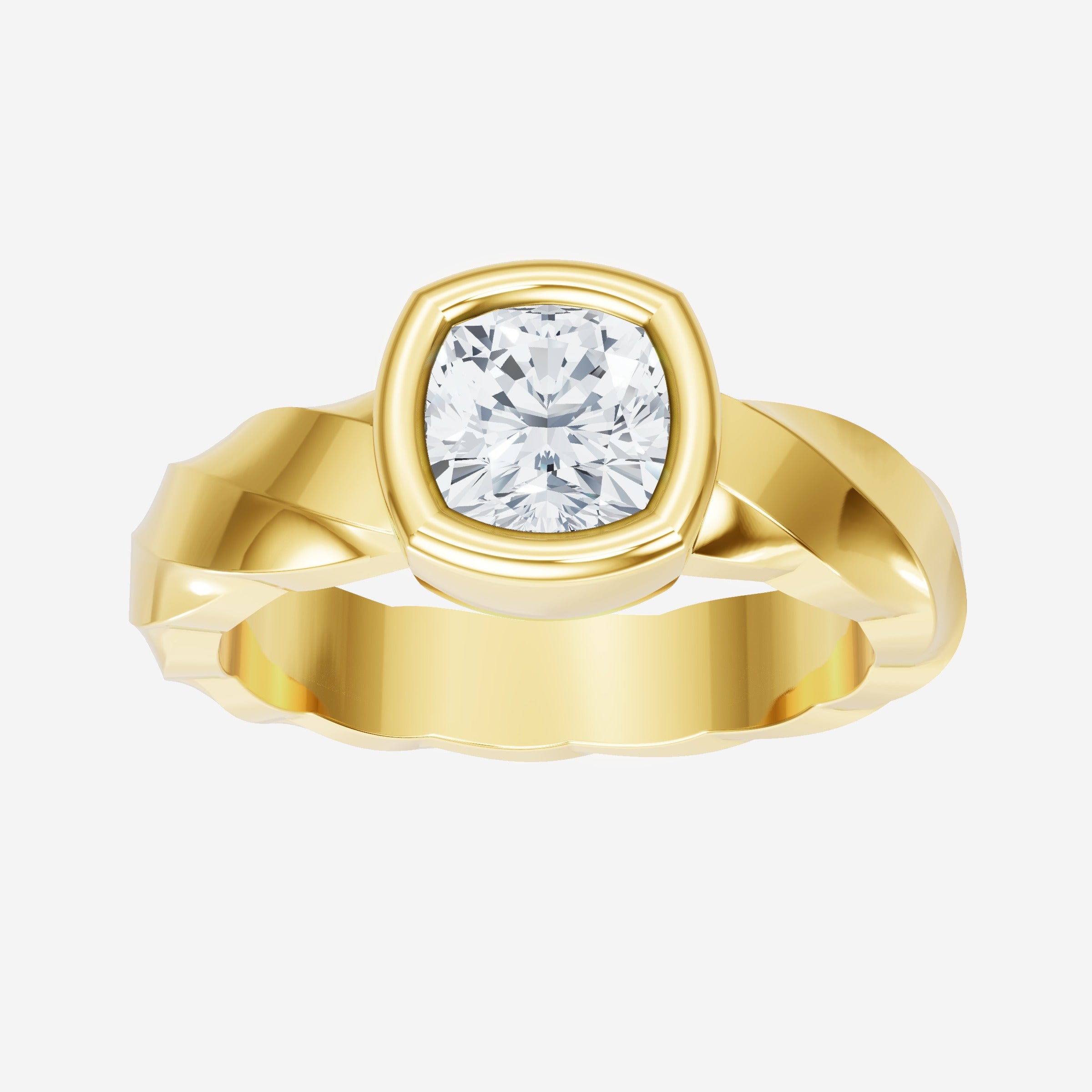 Cushion Shining Destiny Ring