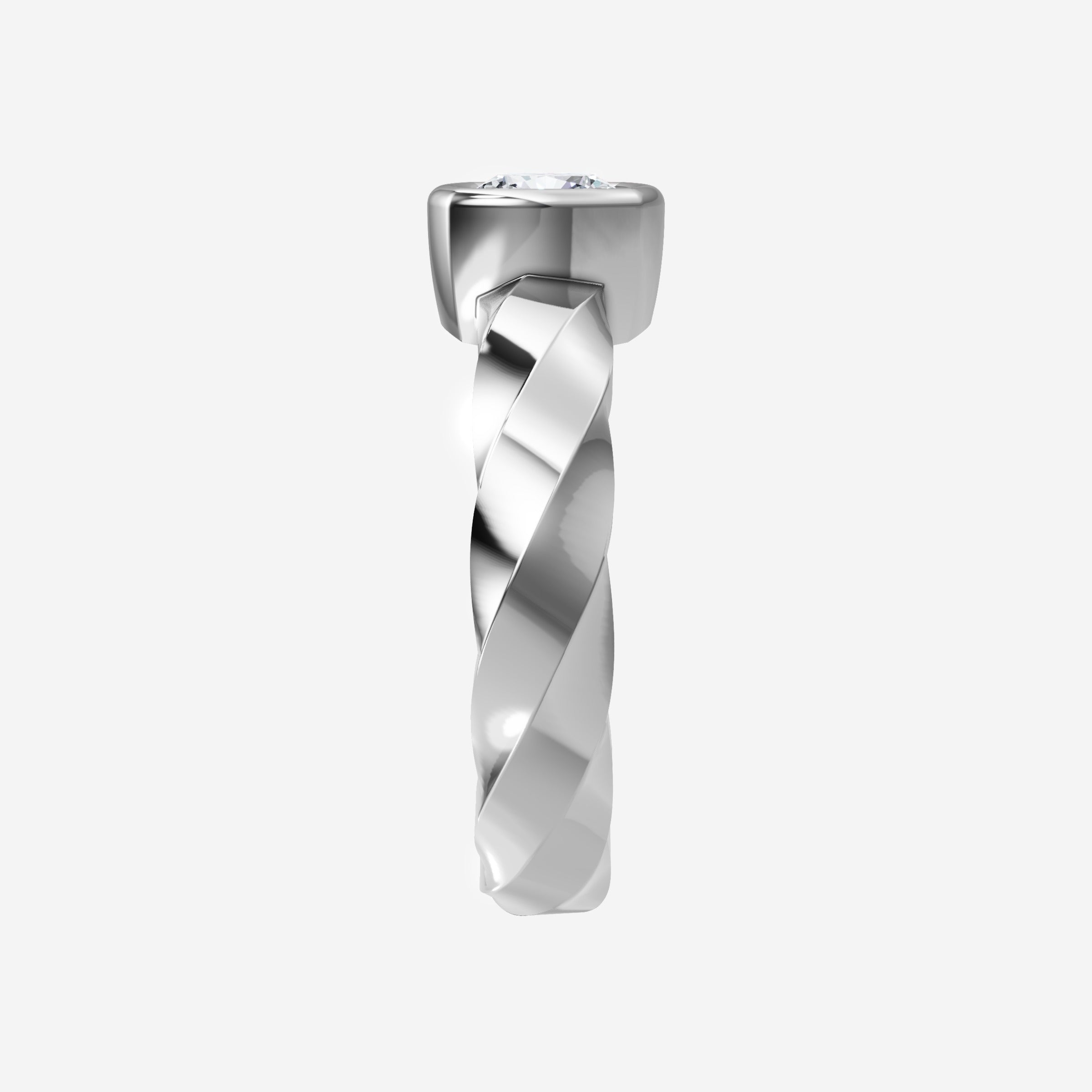 Cushion Shining Destiny Ring