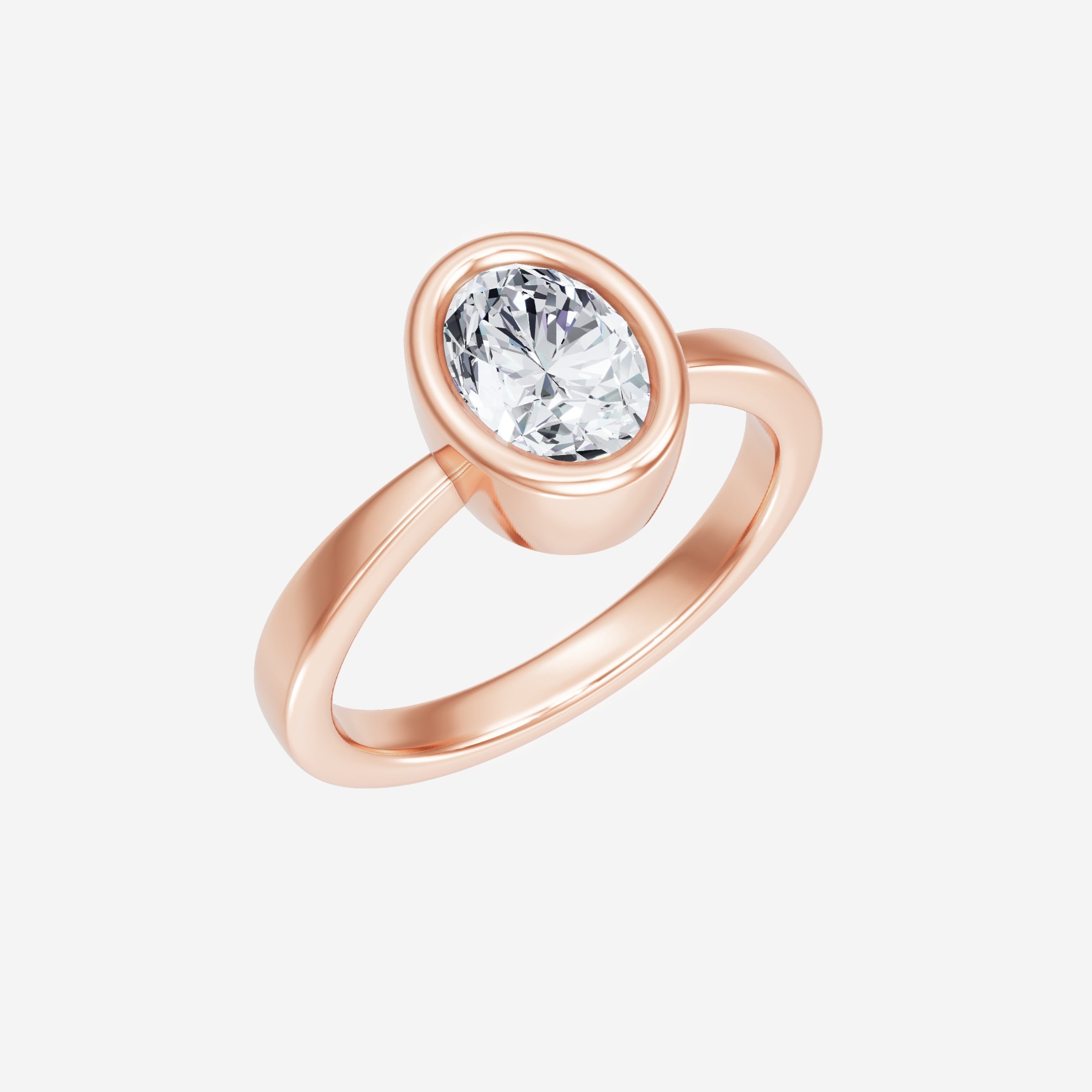 Oval Shining Destiny Ring