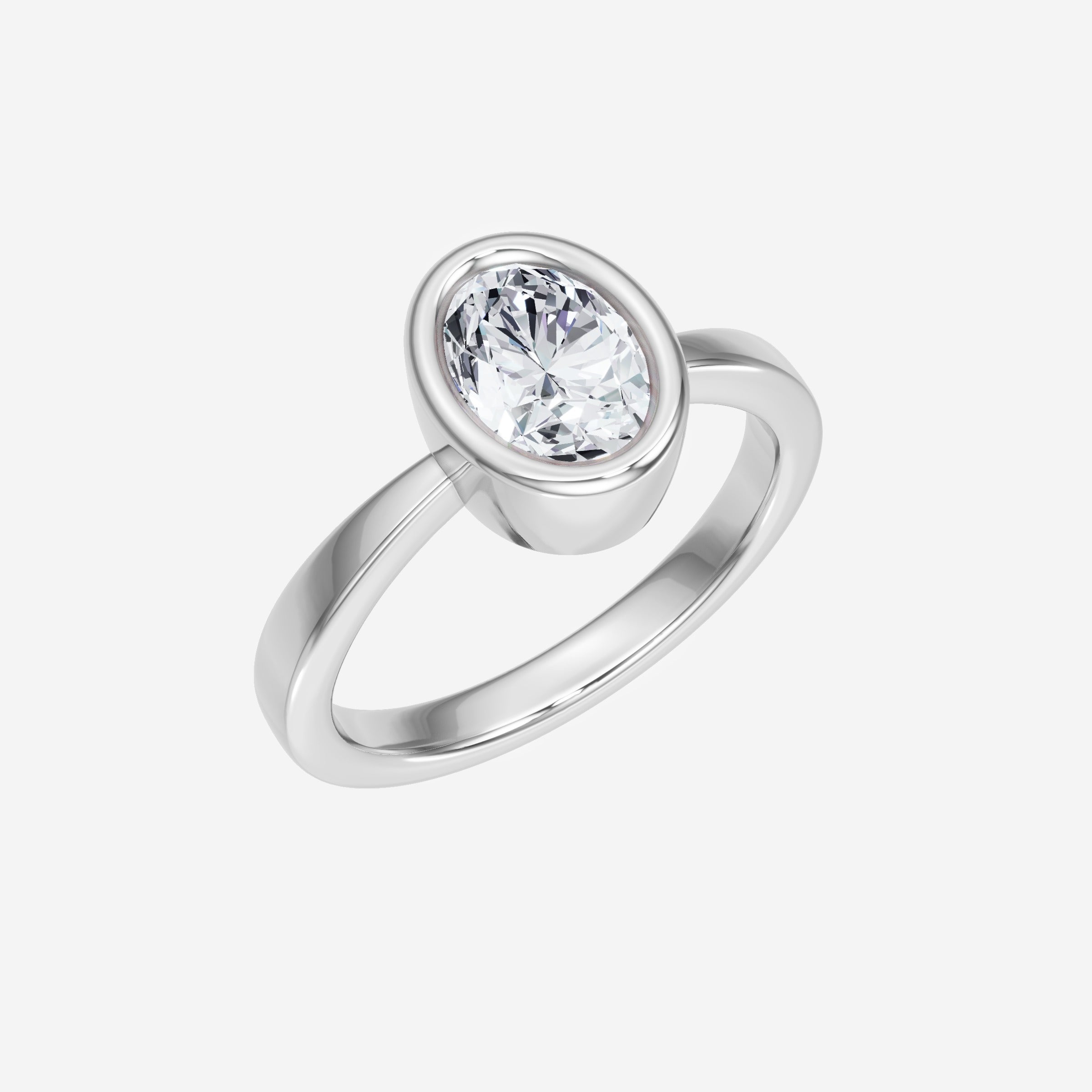 Oval Shining Destiny Ring
