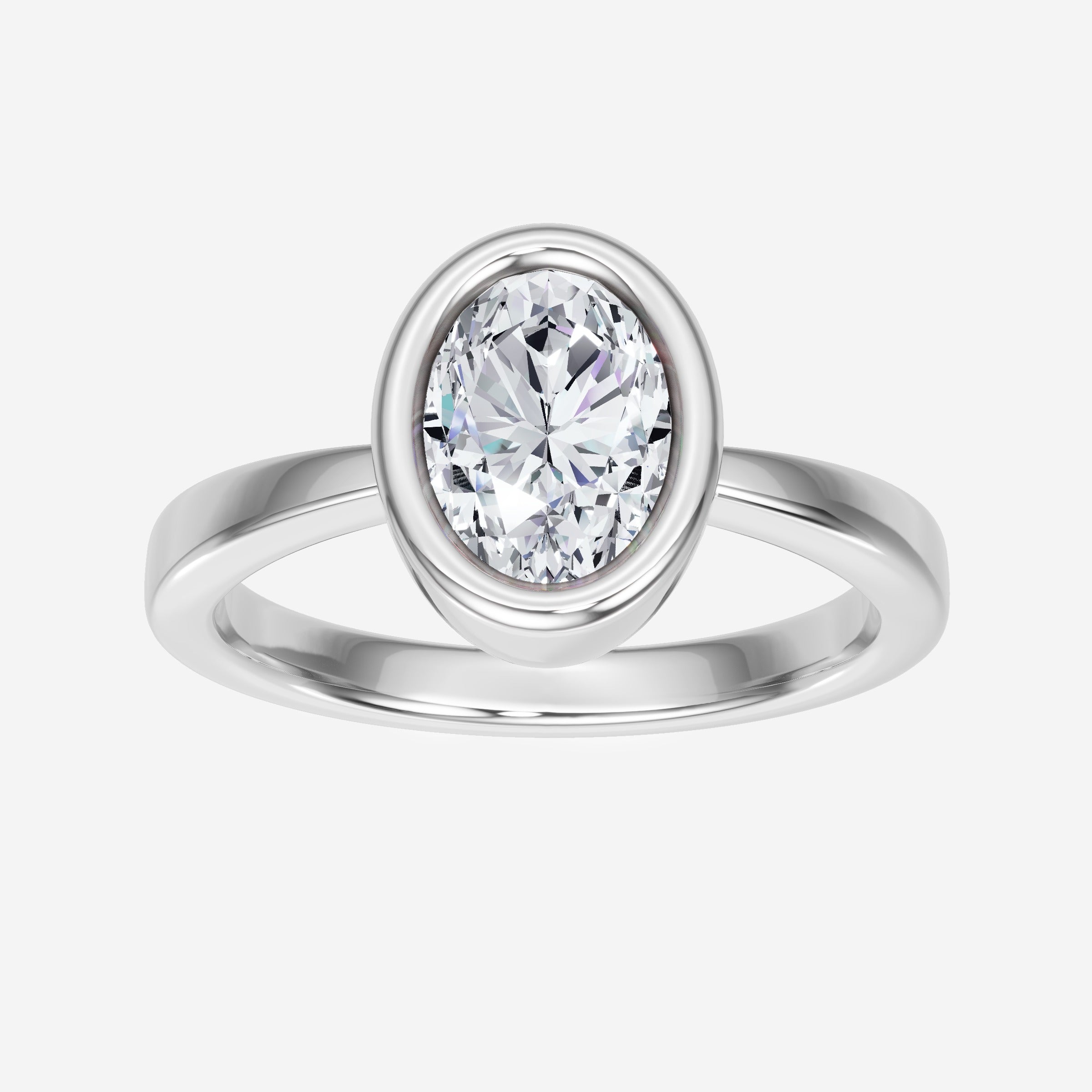 Oval Shining Destiny Ring