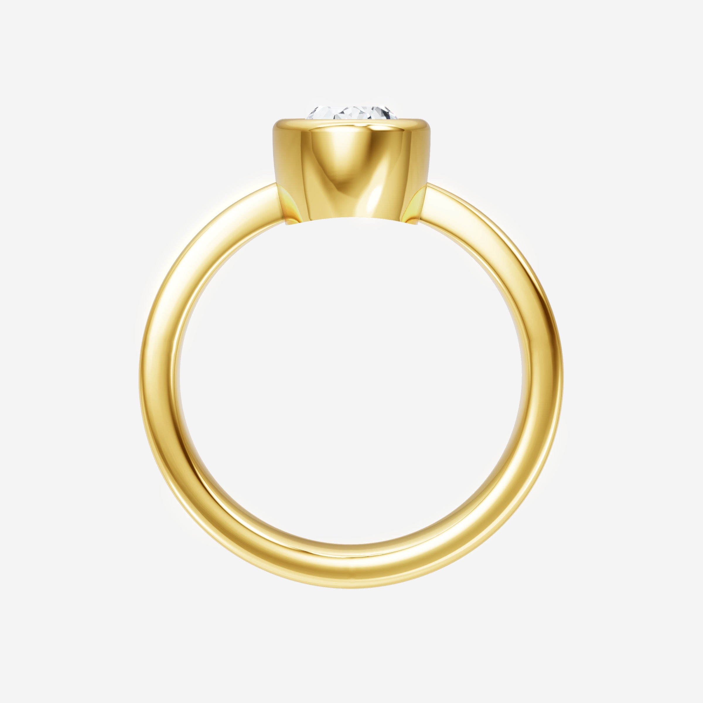 Oval Shining Destiny Ring
