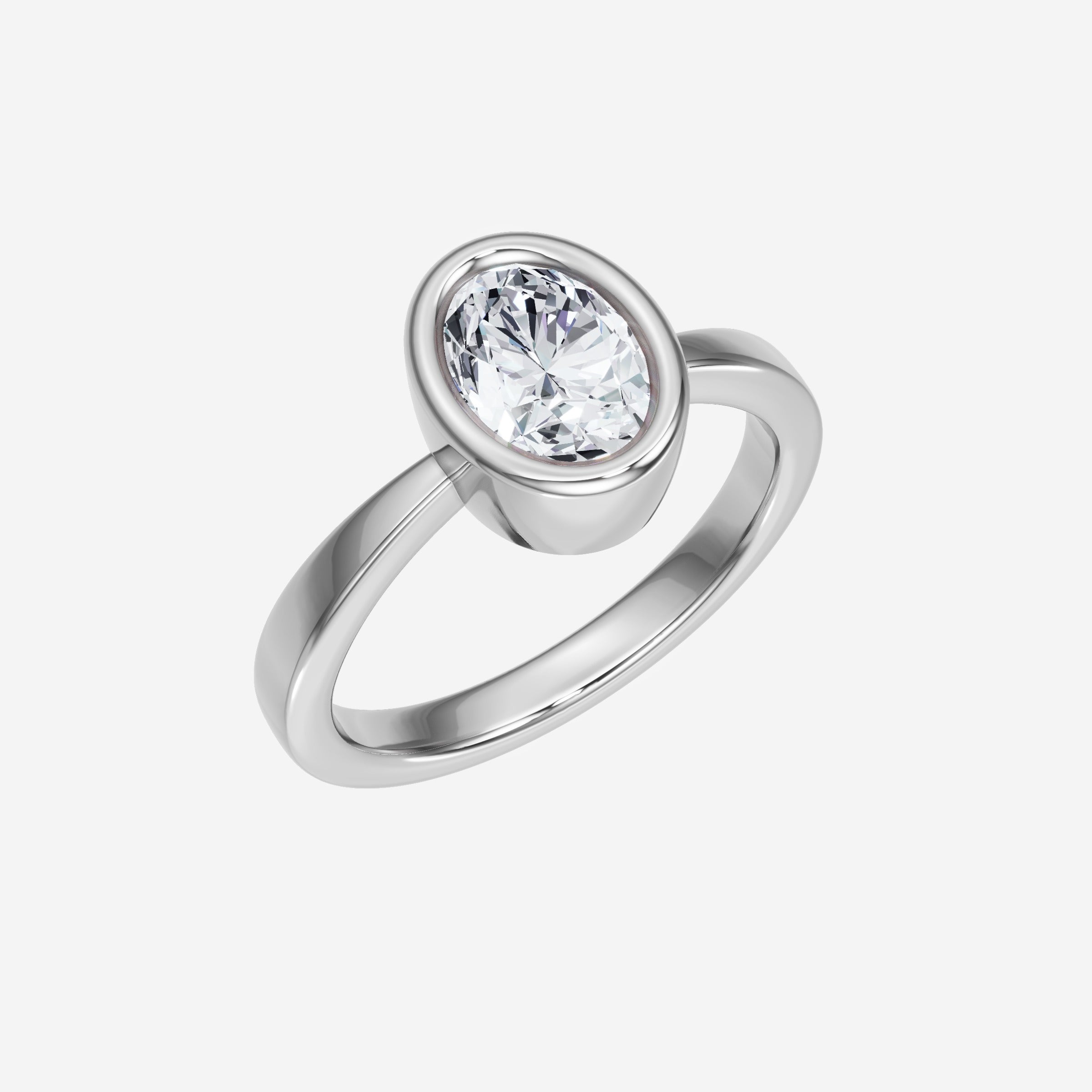 Oval Shining Destiny Ring