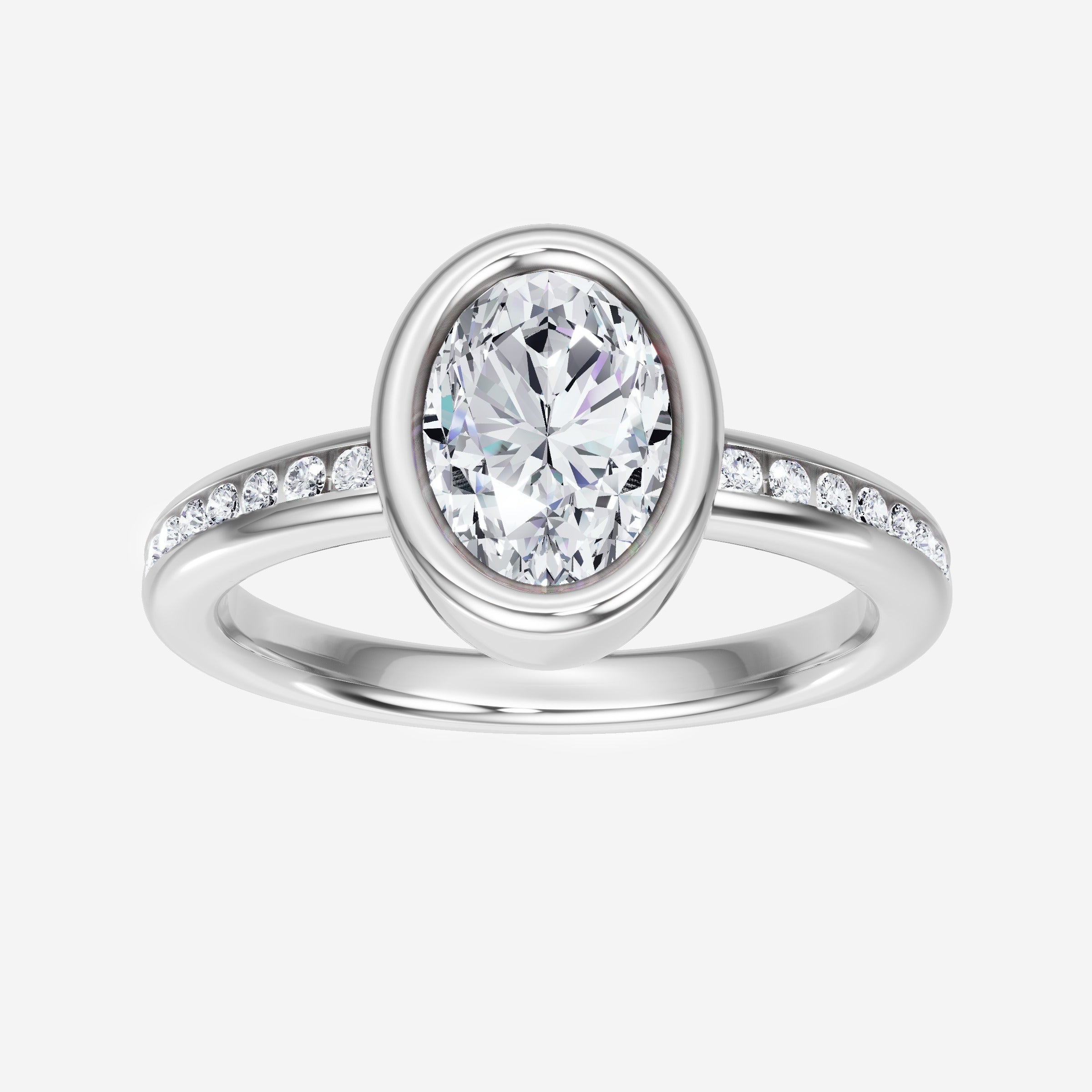 Oval Shining Destiny Ring