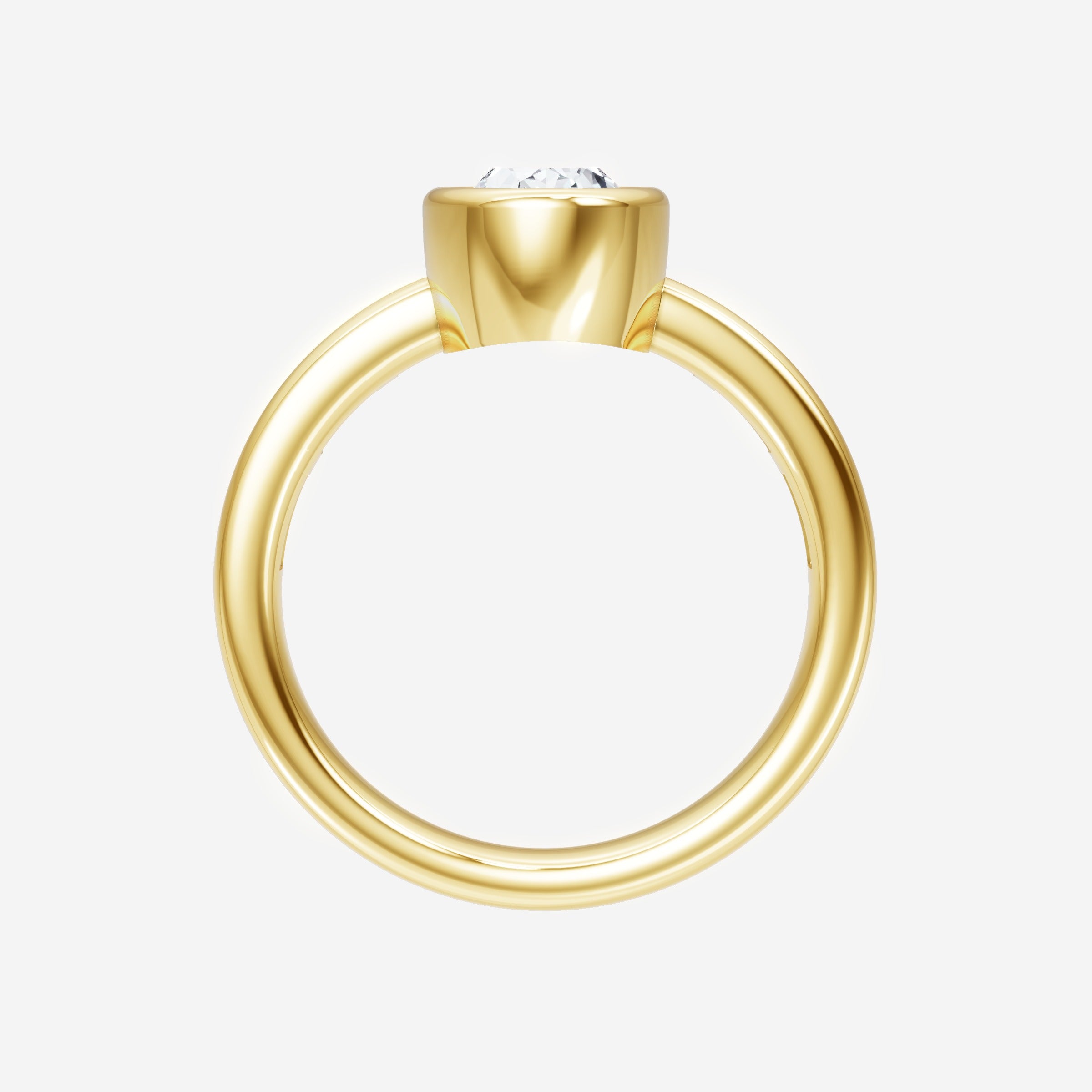 Oval Shining Destiny Ring