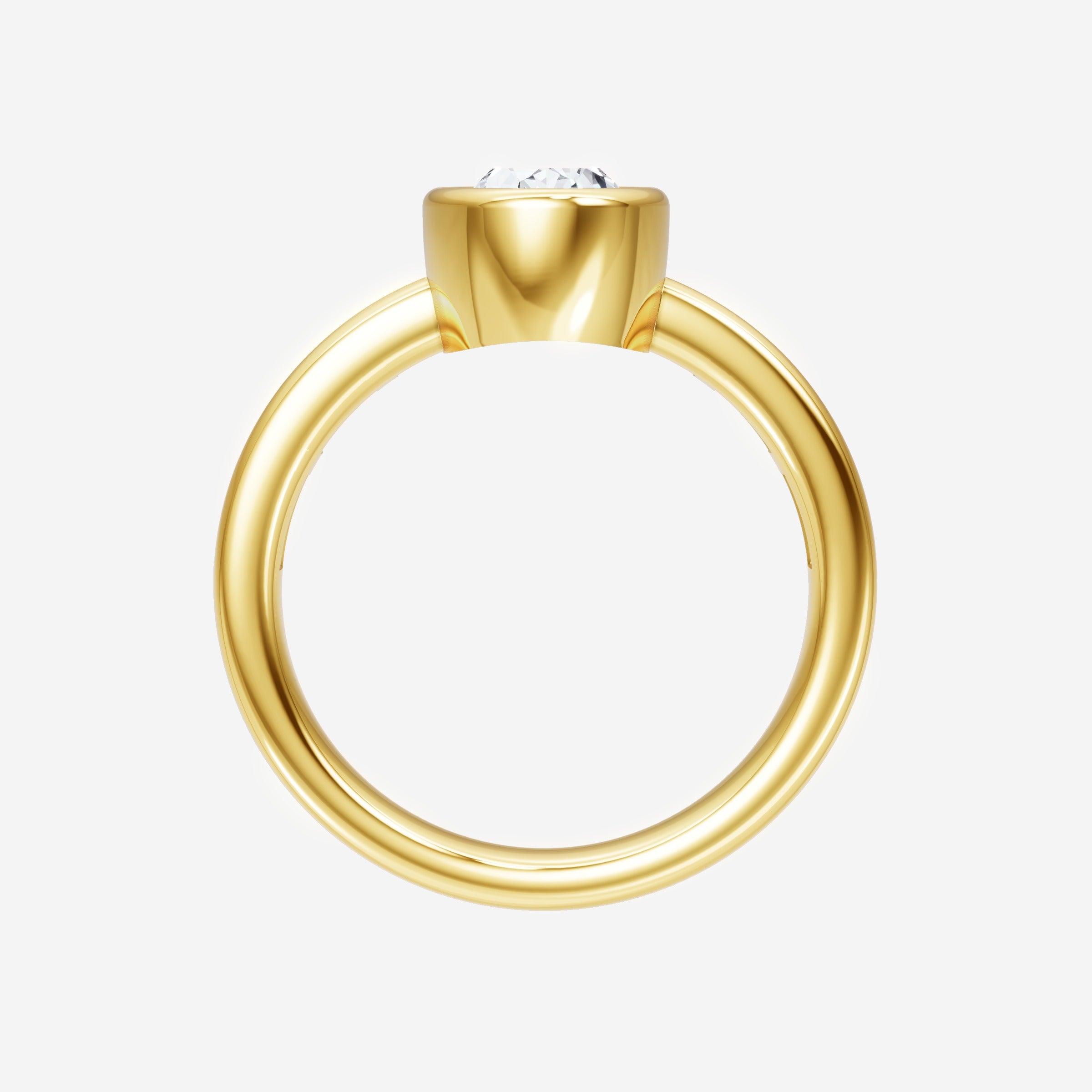 Oval Shining Destiny Ring