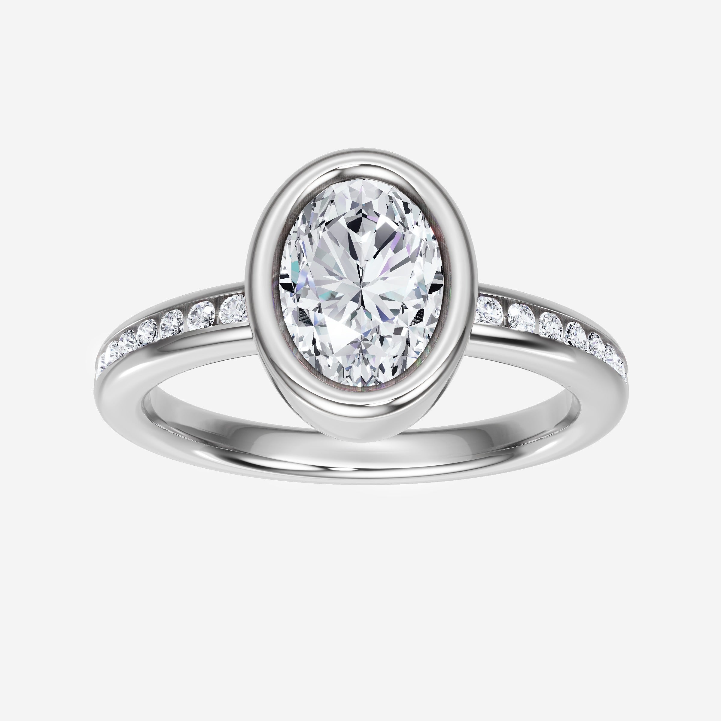 Oval Shining Destiny Ring