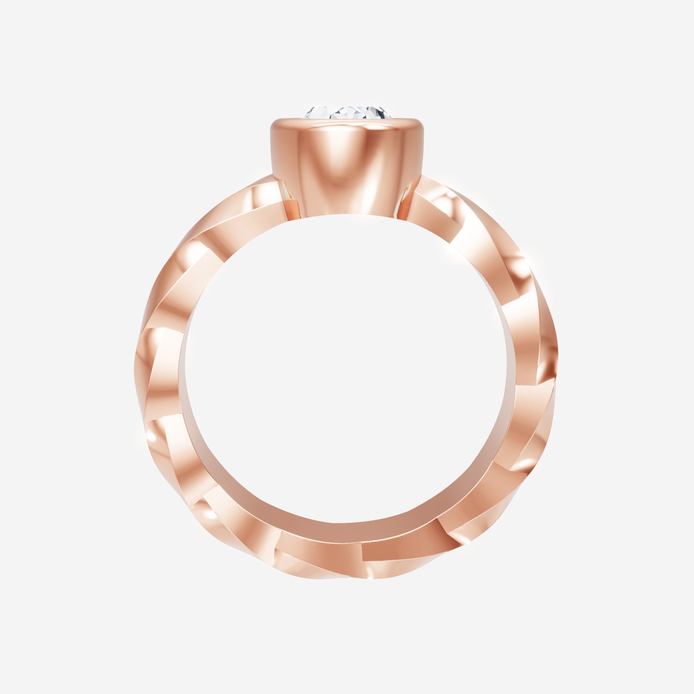 Oval Shining Destiny Ring