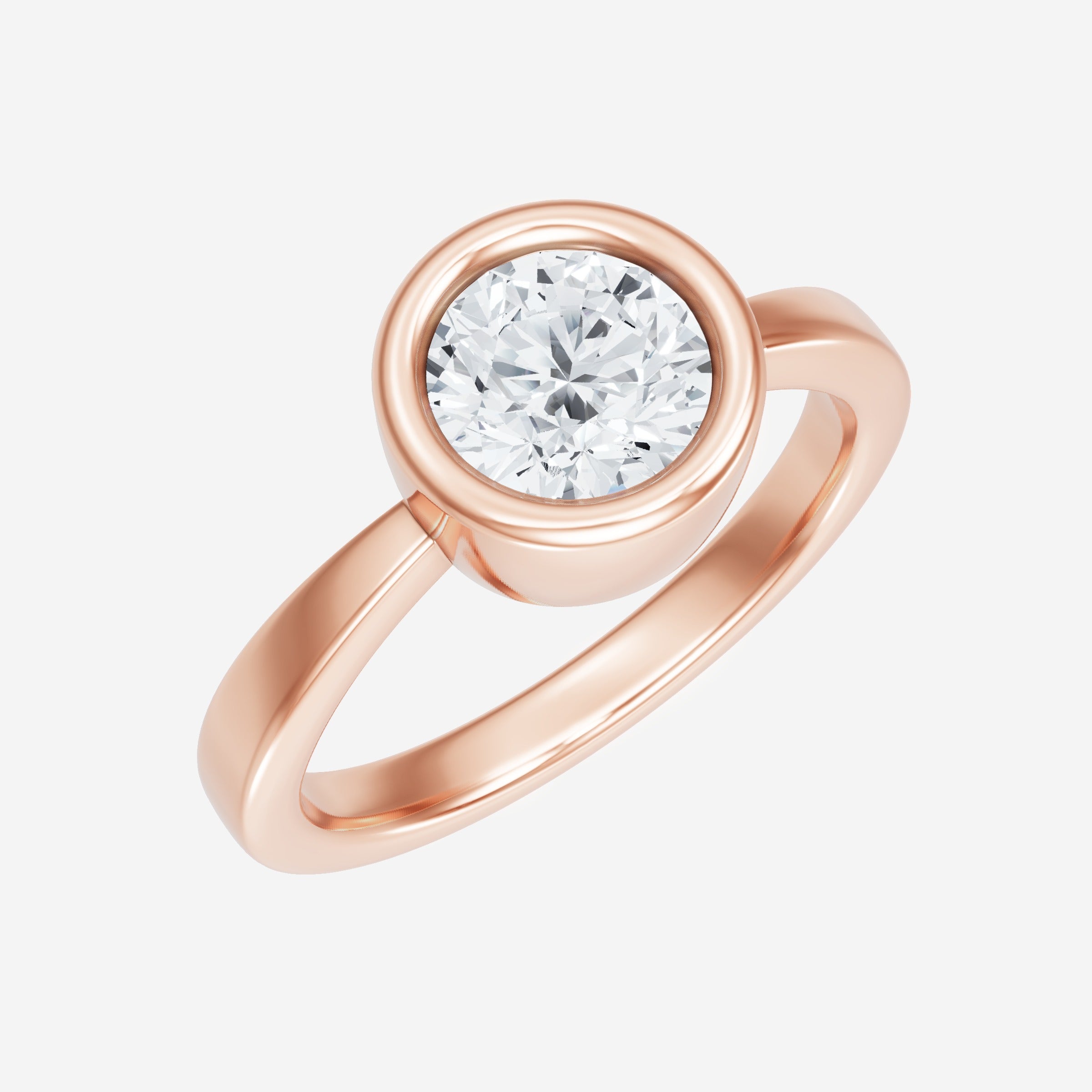Round Shining Destiny Ring