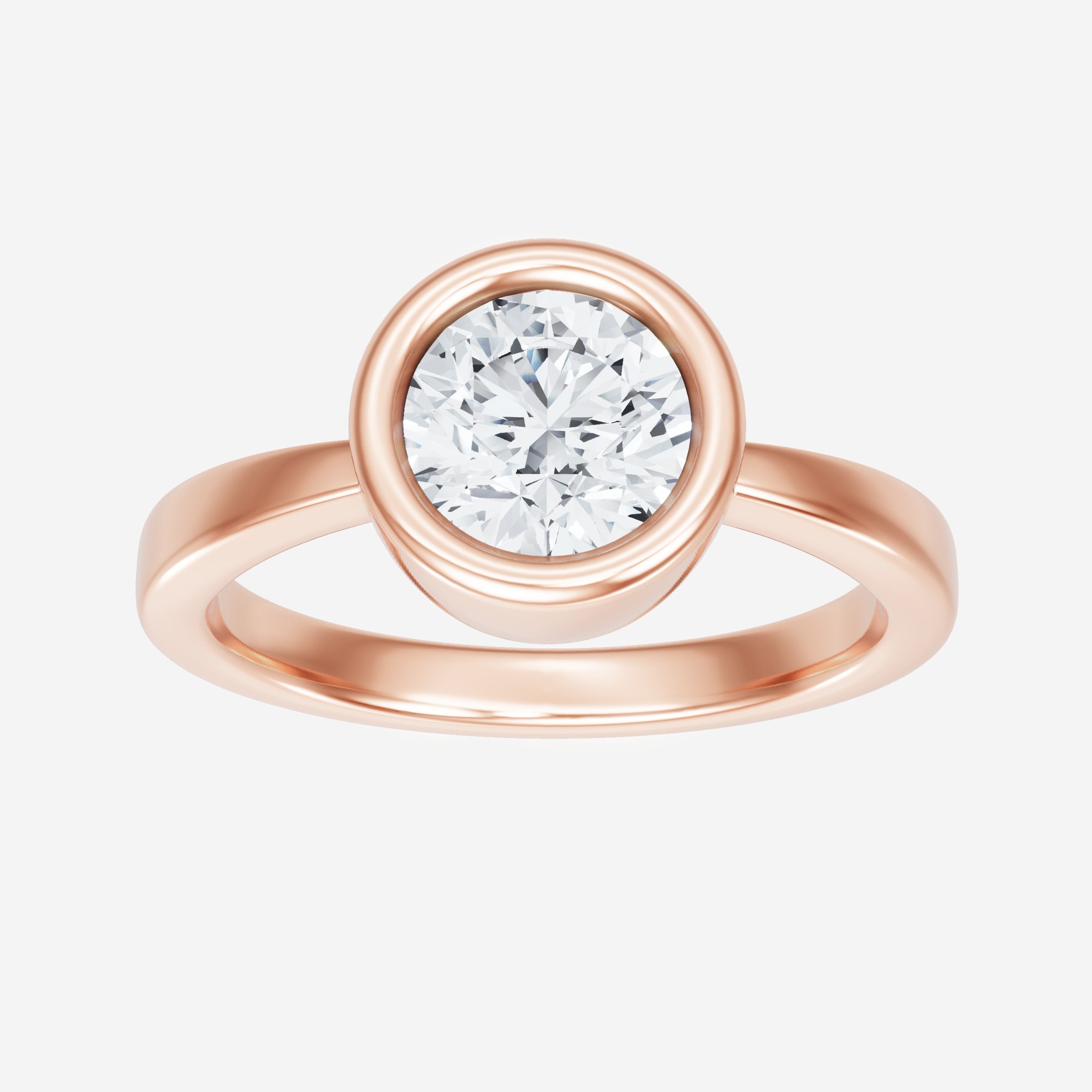Round Shining Destiny Ring
